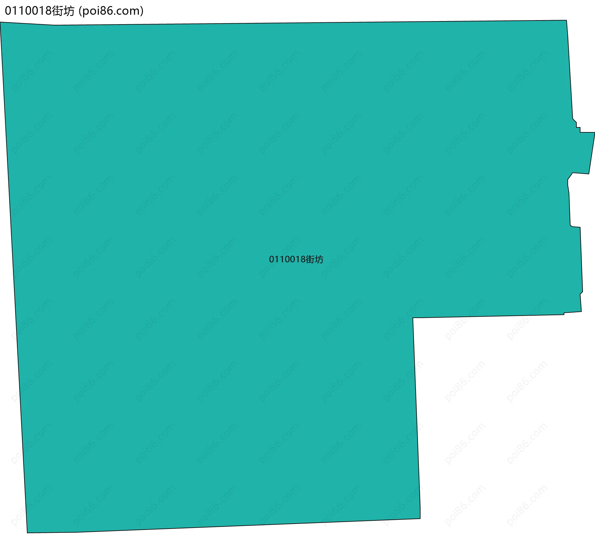 0110018街坊边界地图