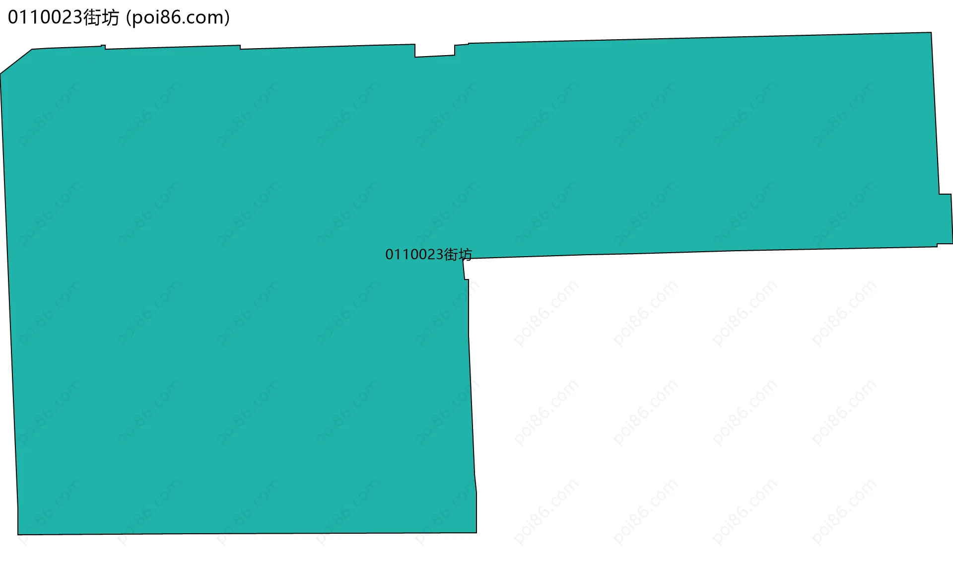 0110023街坊边界地图
