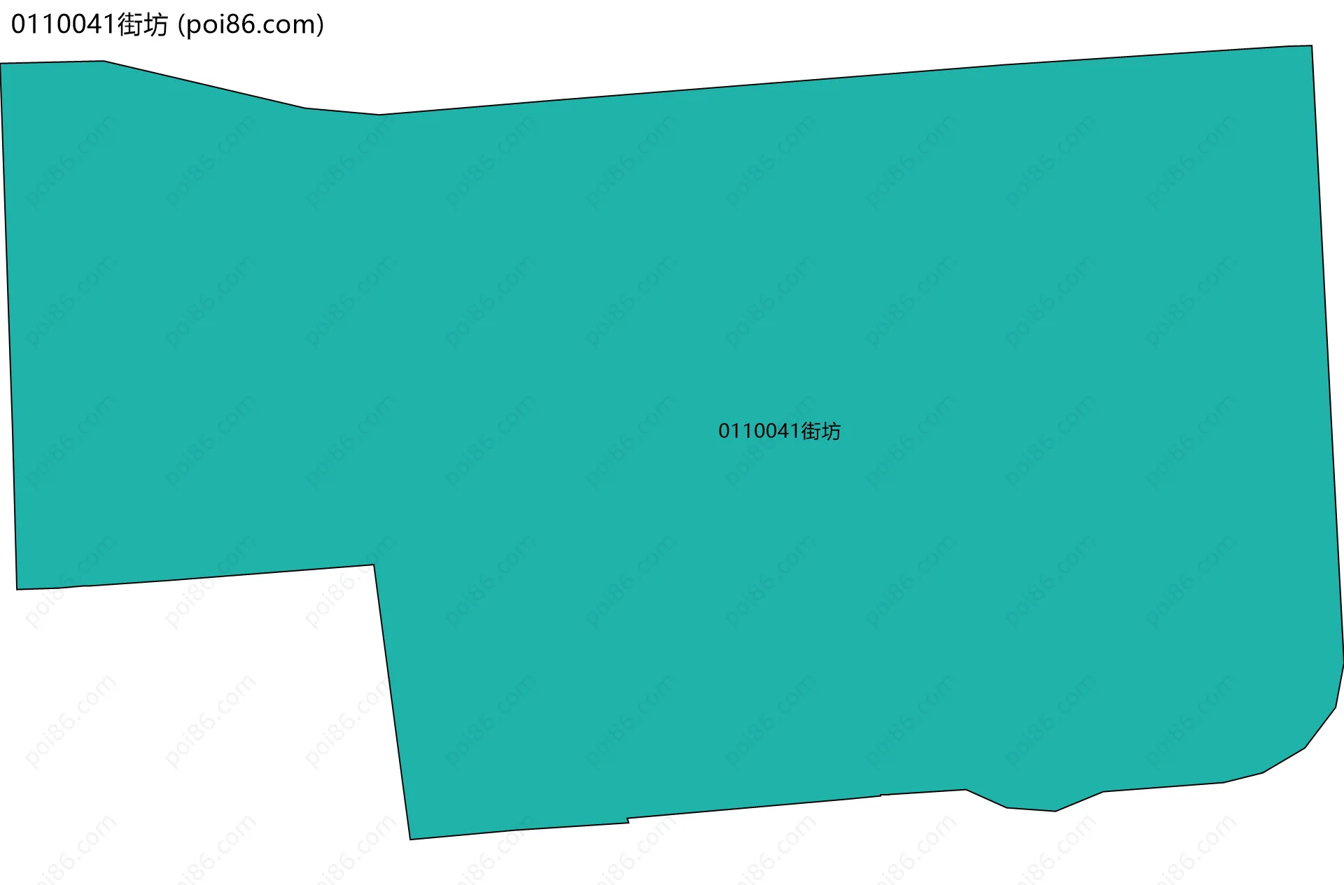 0110041街坊边界地图