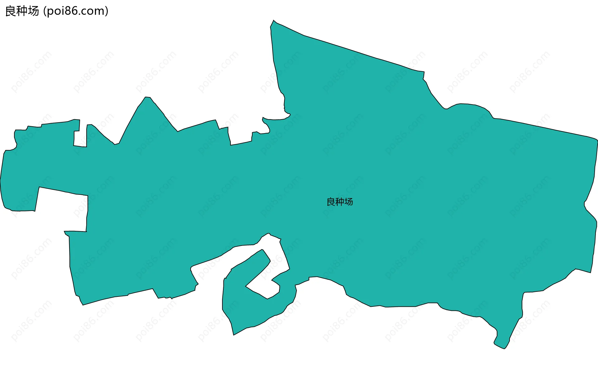 良种场边界地图