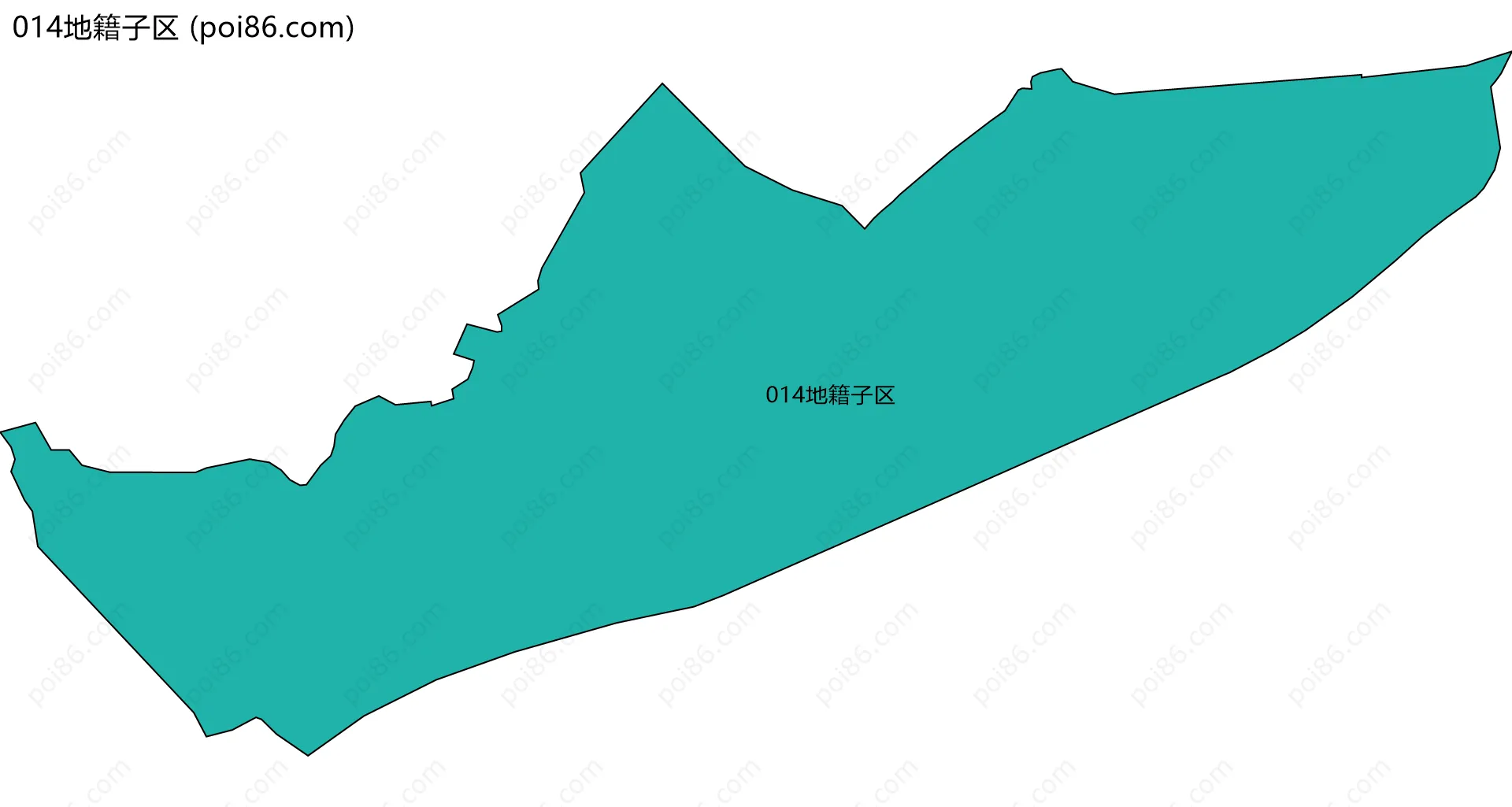 014地籍子区边界地图