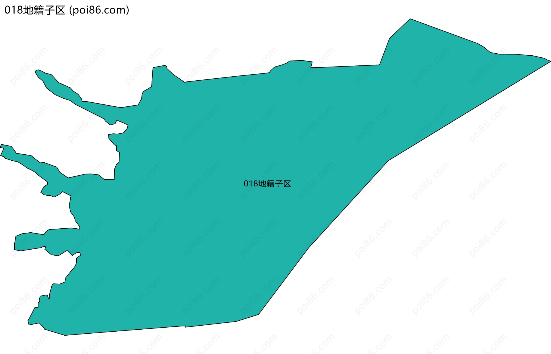 018地籍子区边界地图