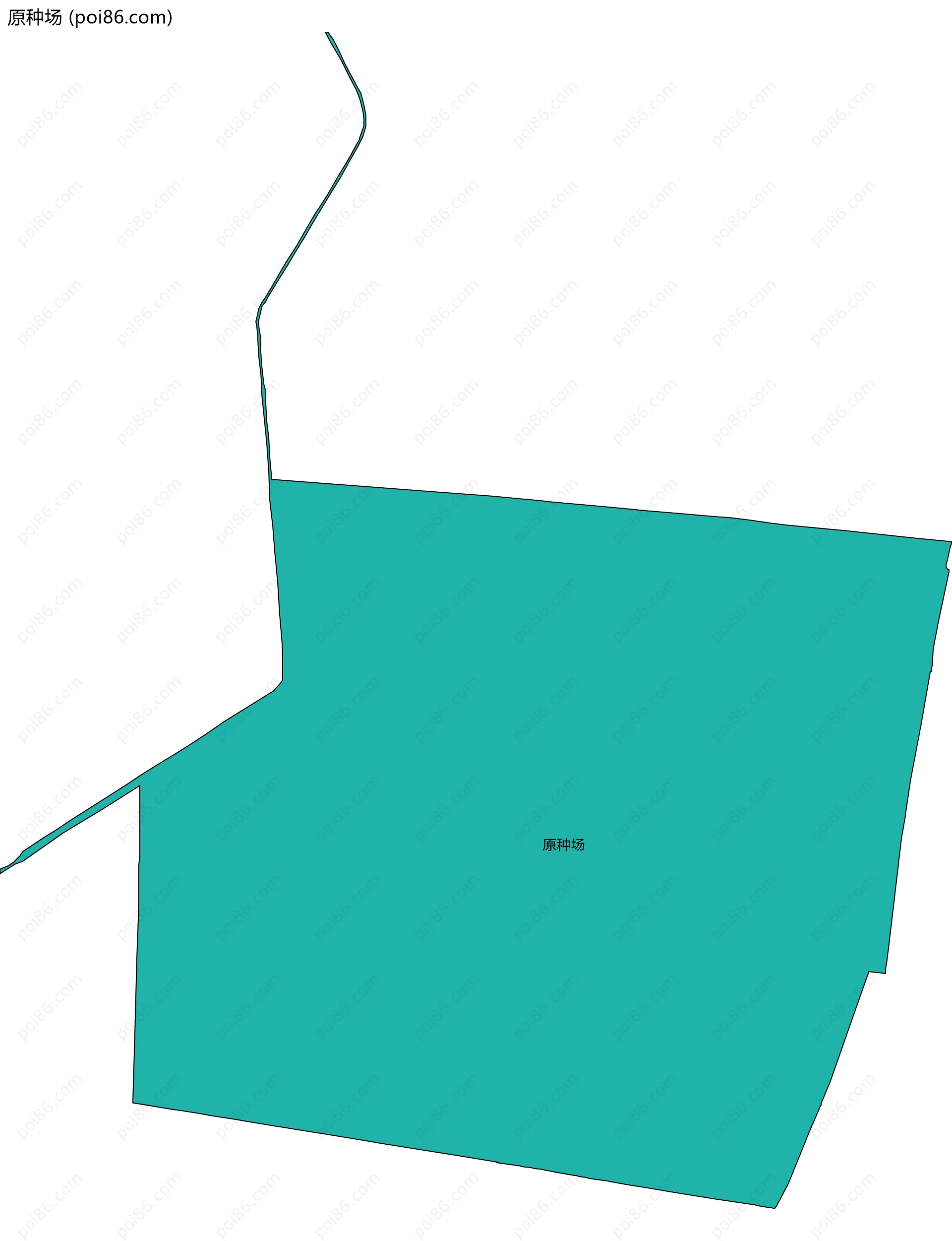 原种场边界地图