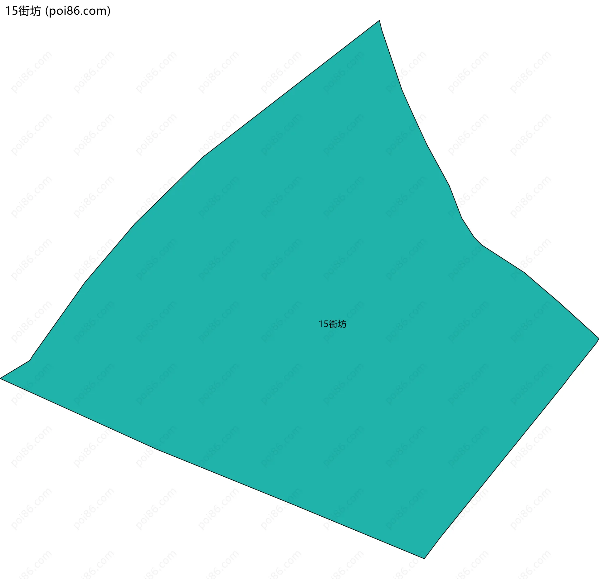 15街坊边界地图