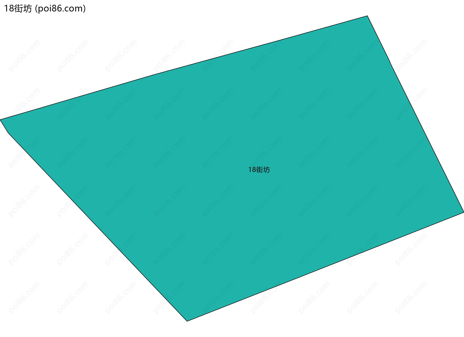 18街坊边界地图