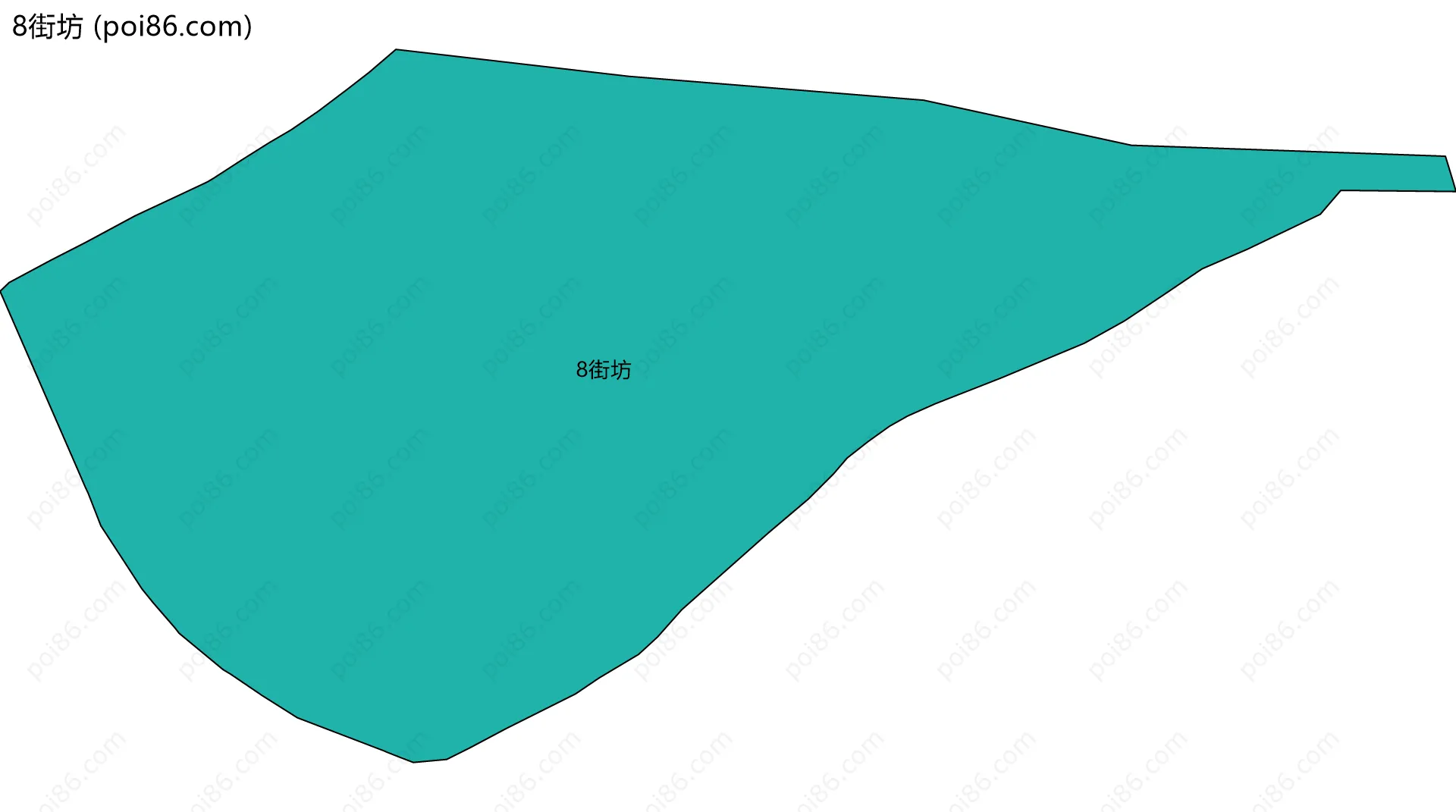 8街坊边界地图