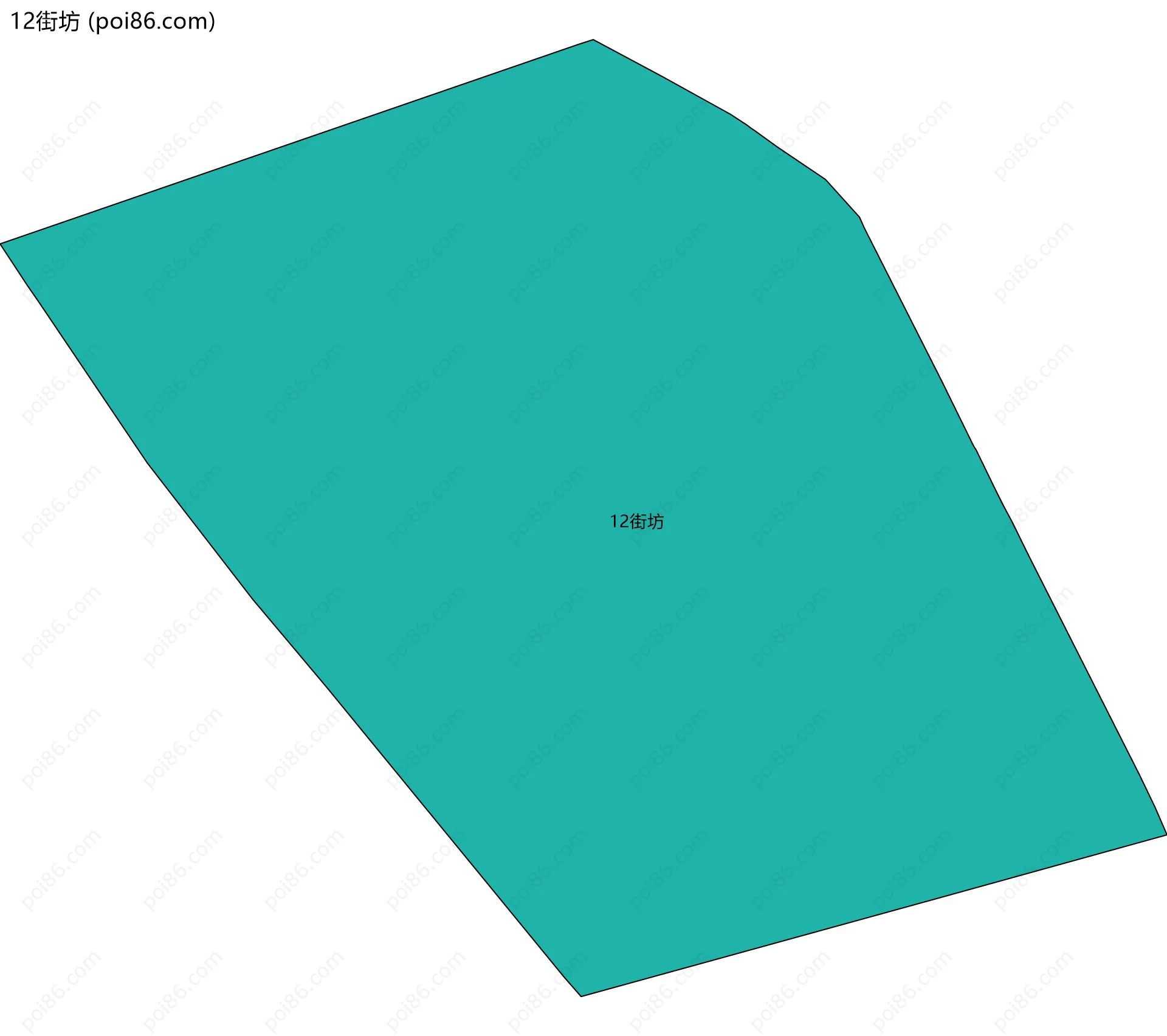 12街坊边界地图
