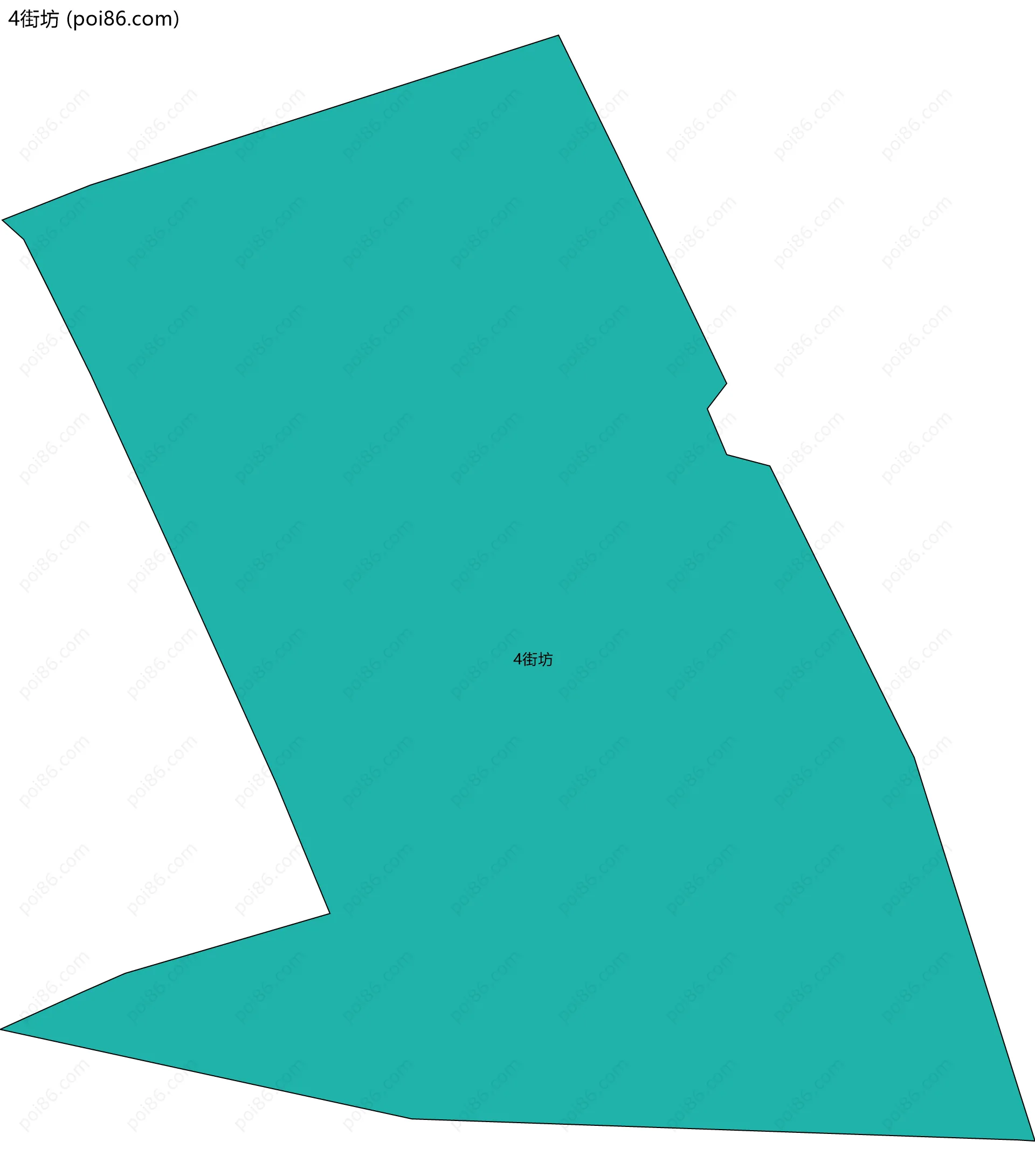 4街坊边界地图
