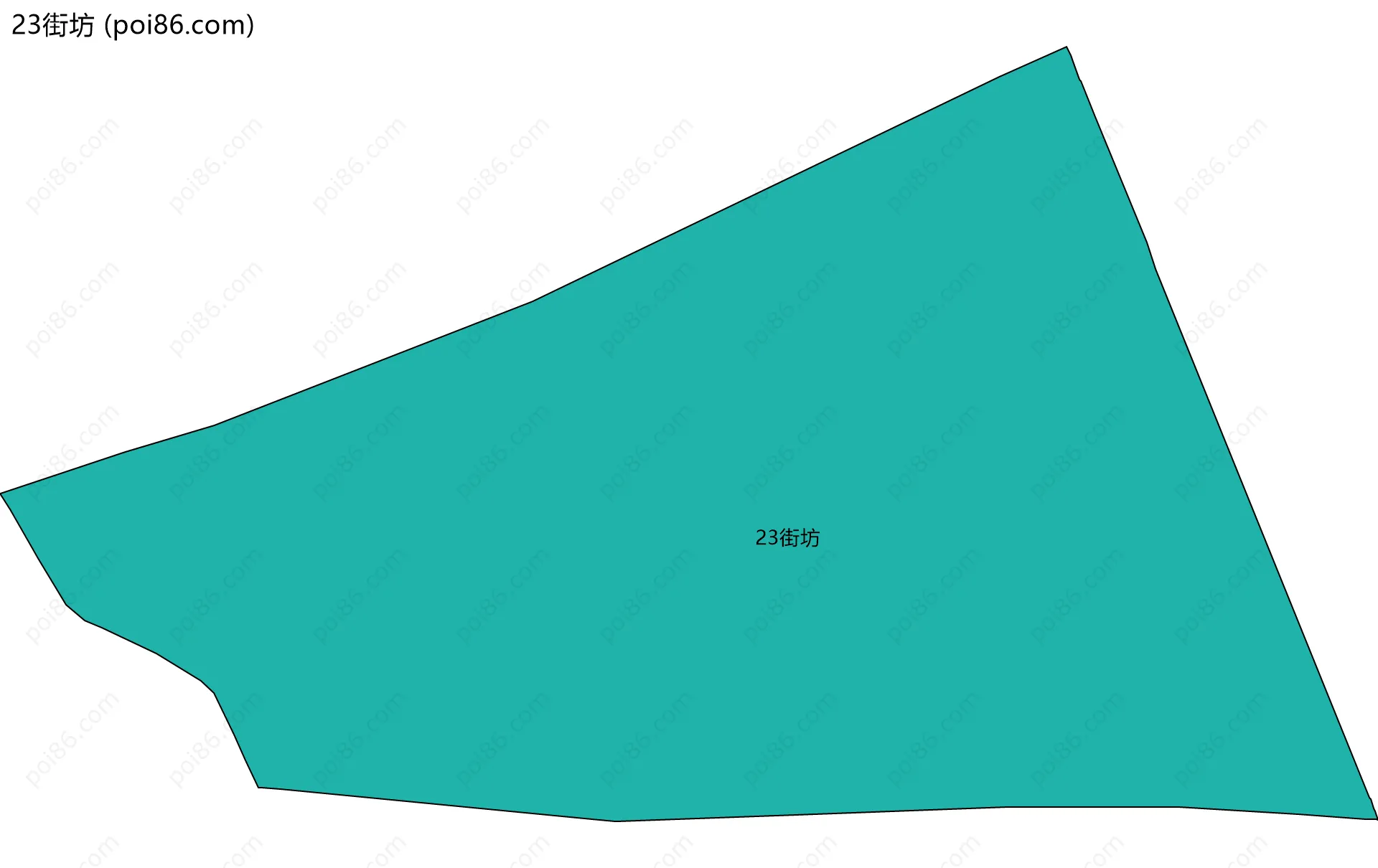 23街坊边界地图