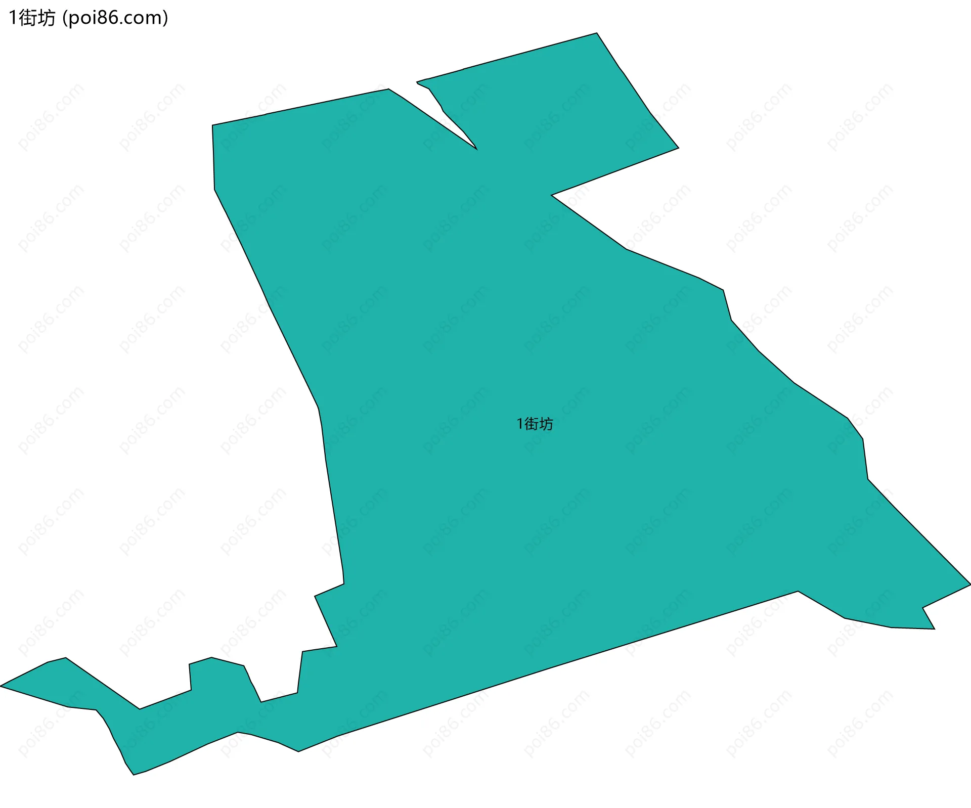 1街坊边界地图