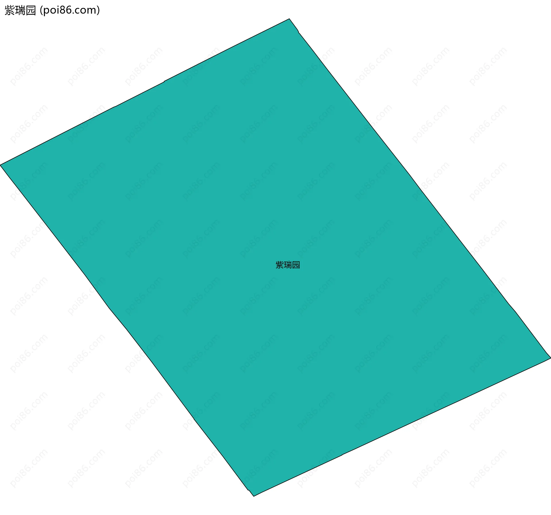 紫瑞园边界地图