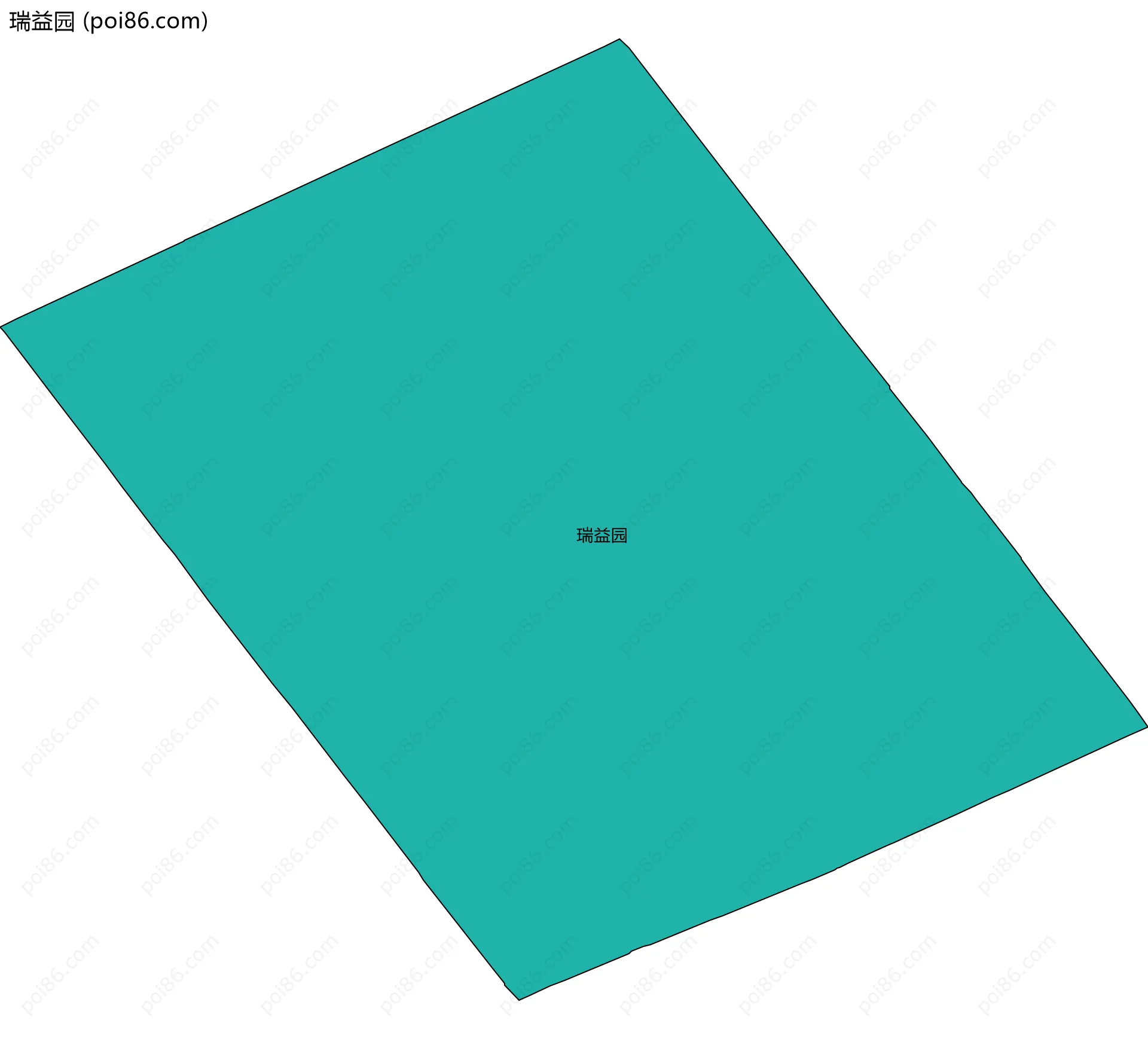 瑞益园边界地图