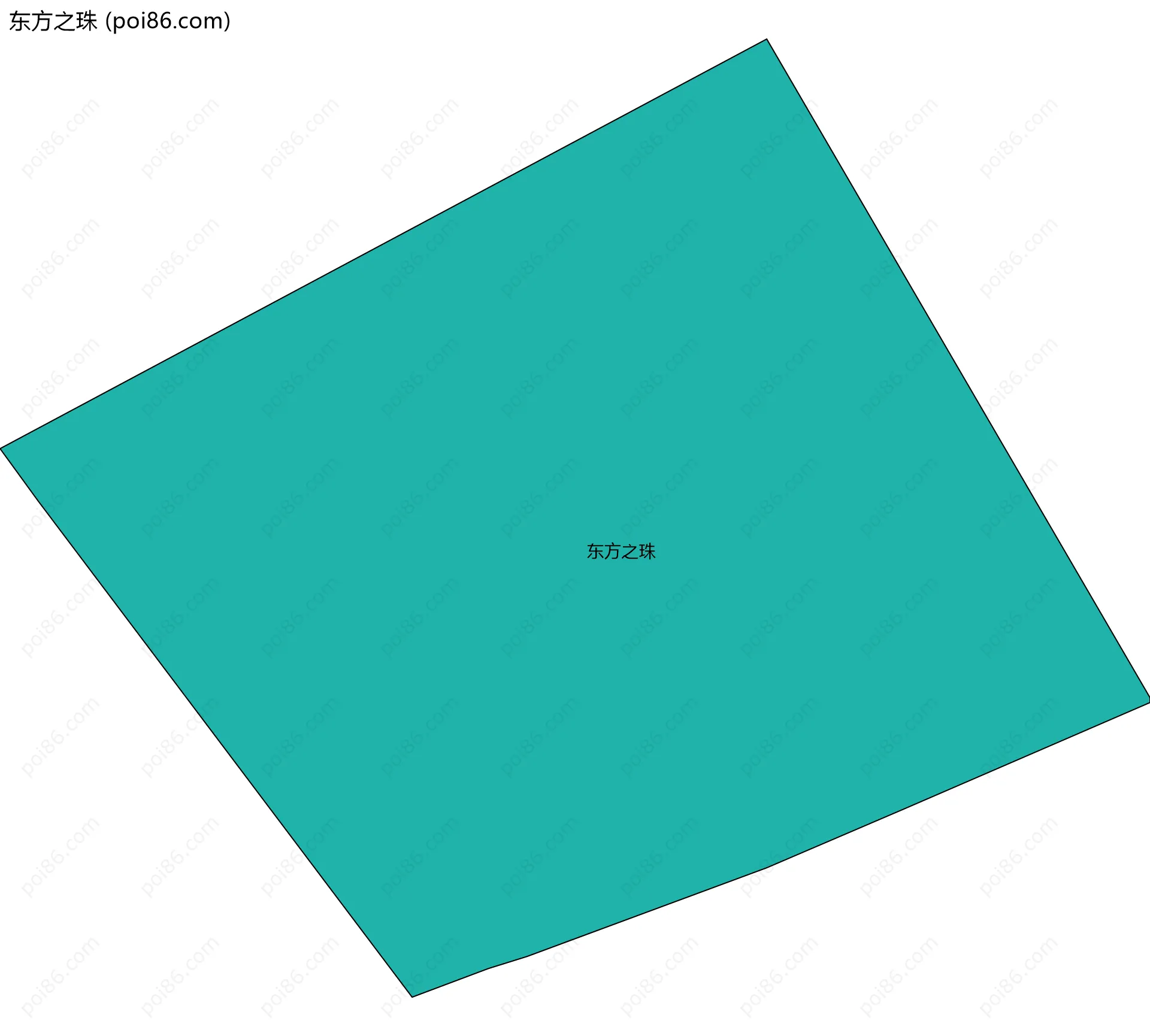 东方之珠边界地图