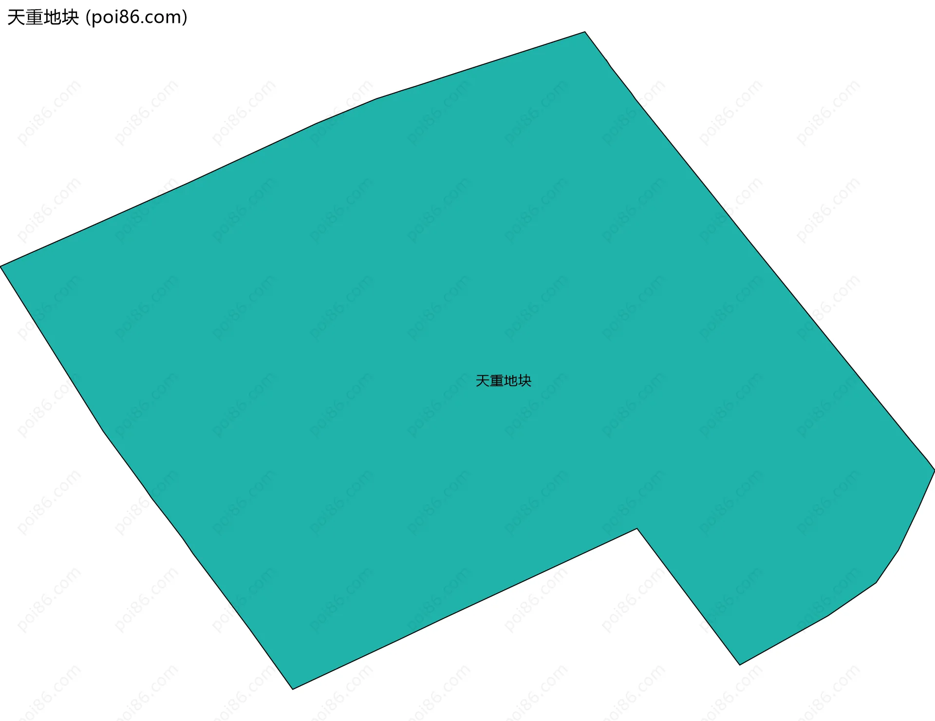 天重地块边界地图