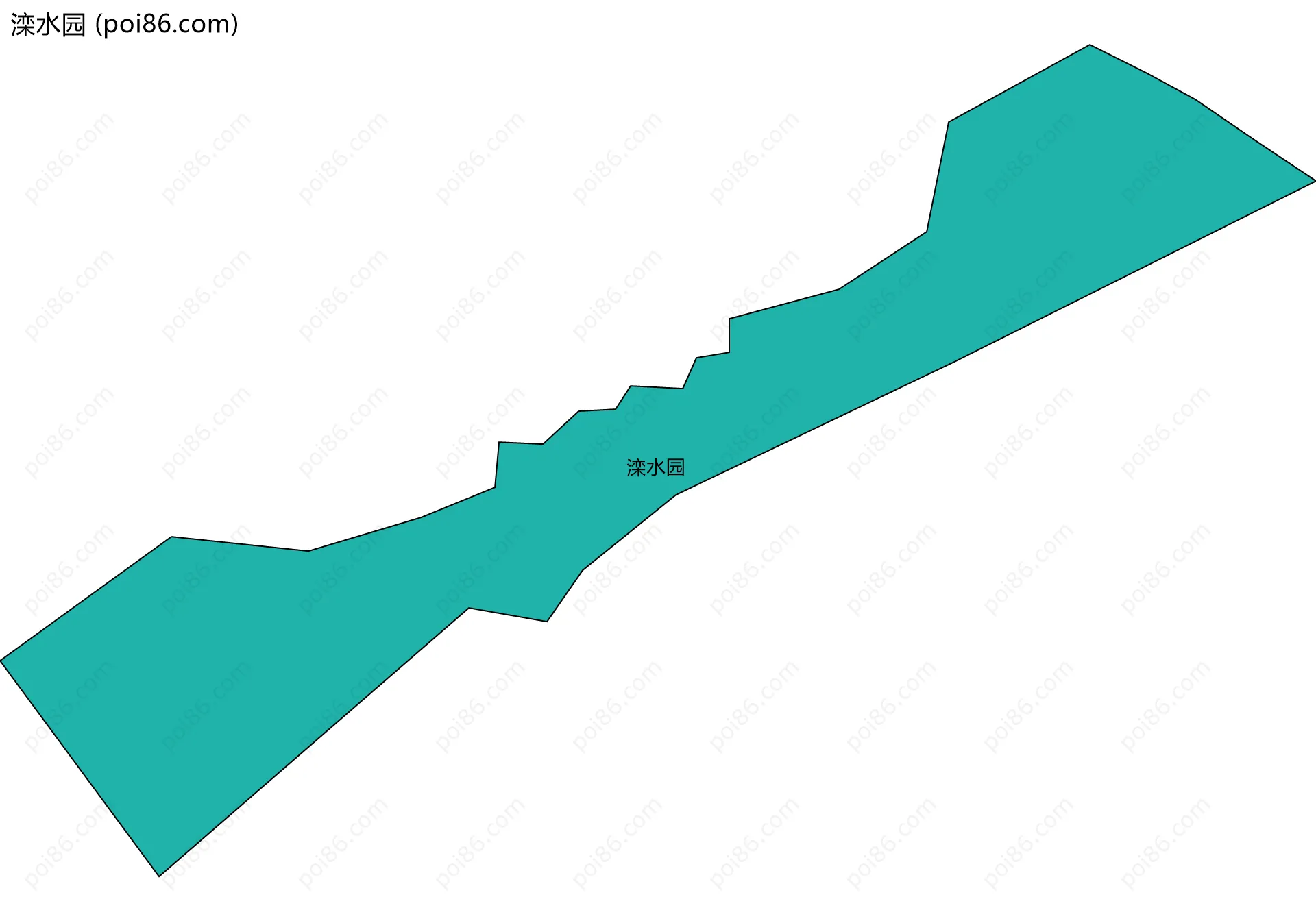 滦水园边界地图
