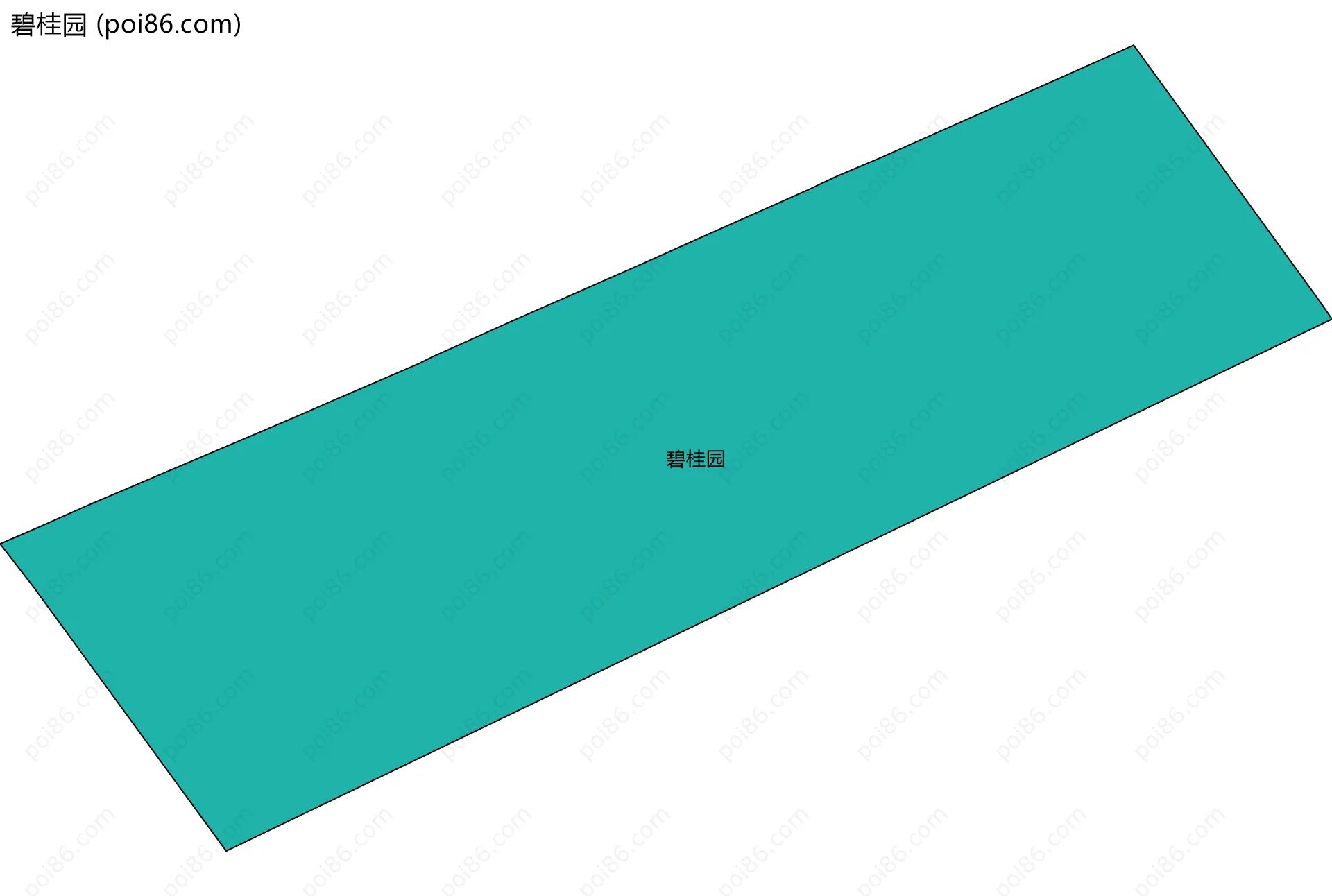 碧桂园边界地图