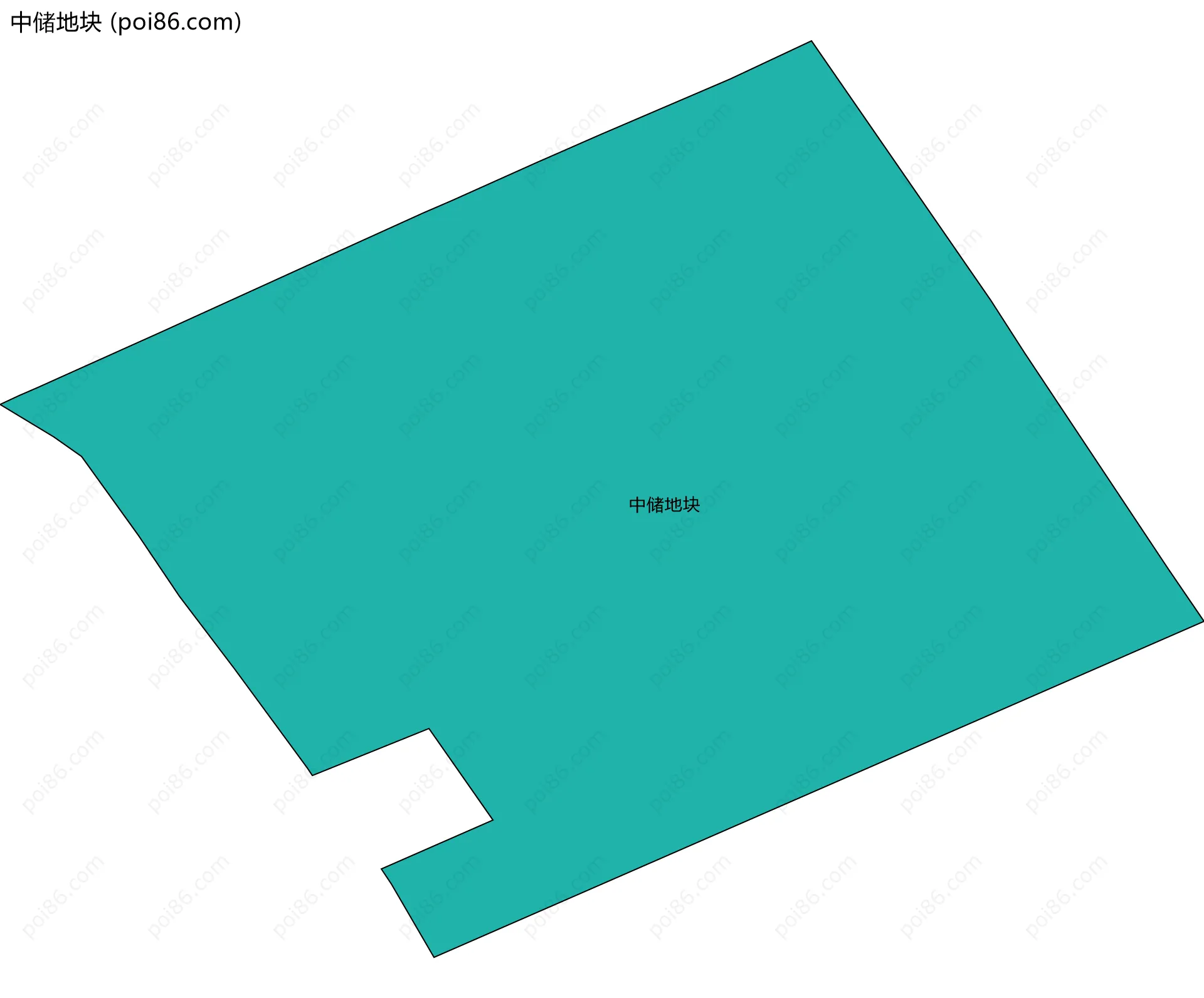 中储地块边界地图