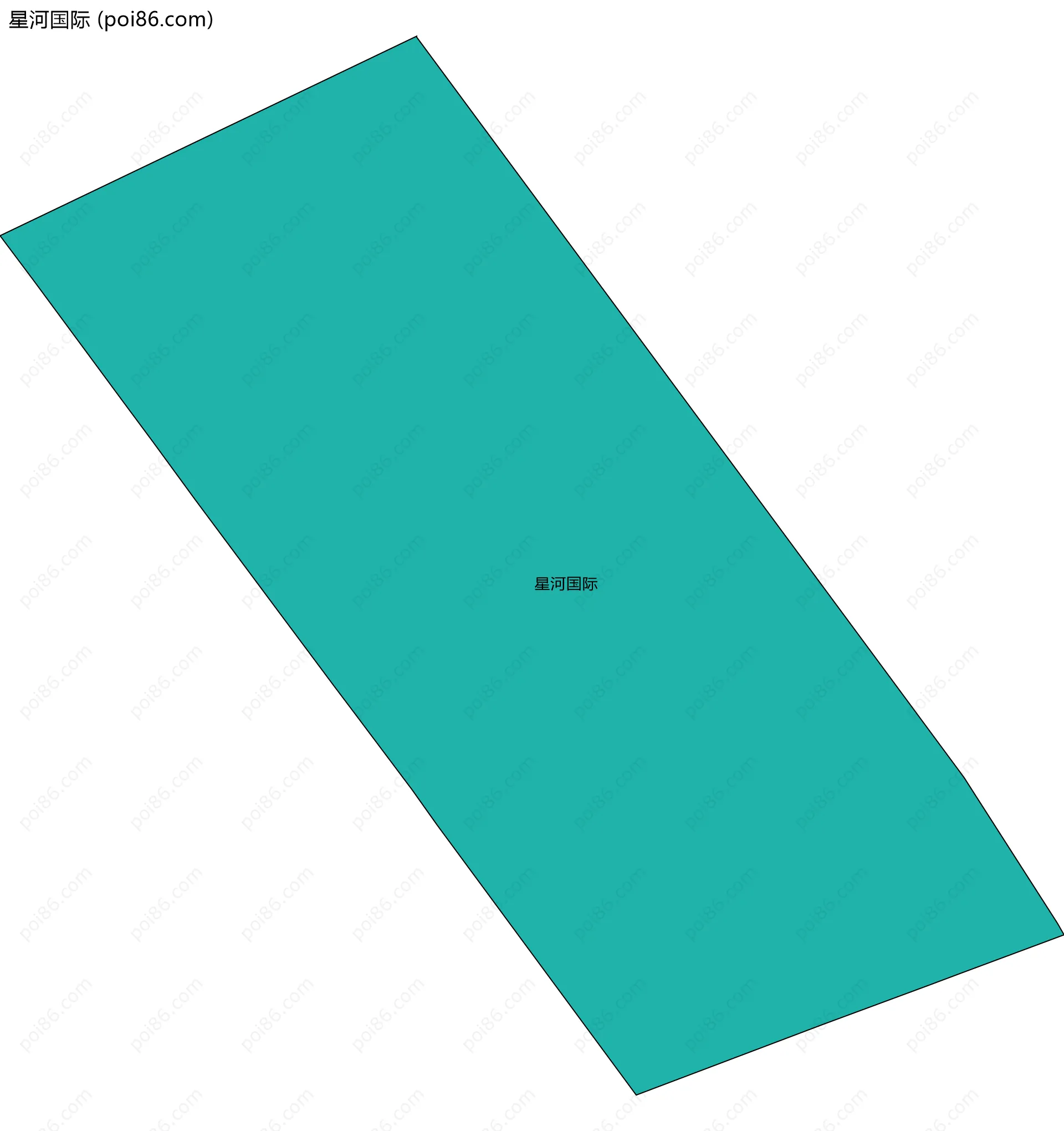 星河国际边界地图