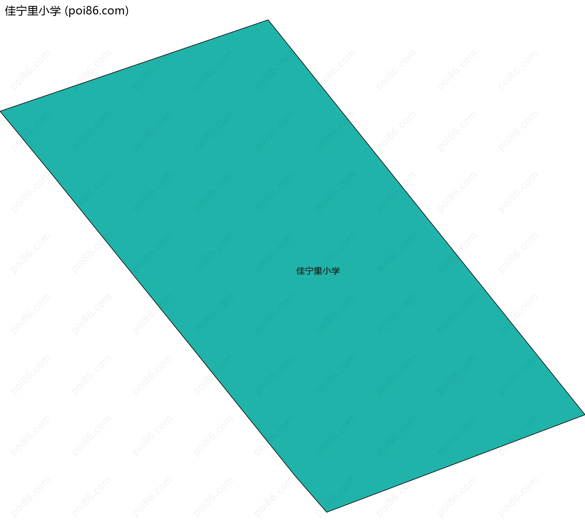 佳宁里小学边界地图