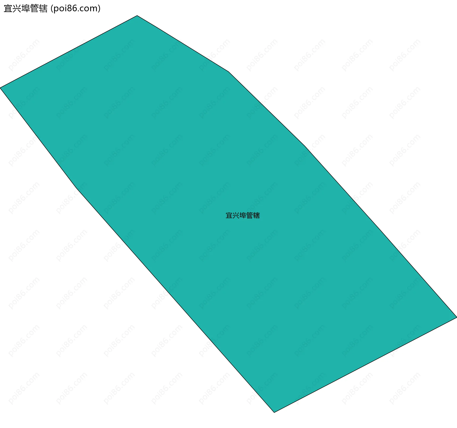 宜兴埠管辖边界地图