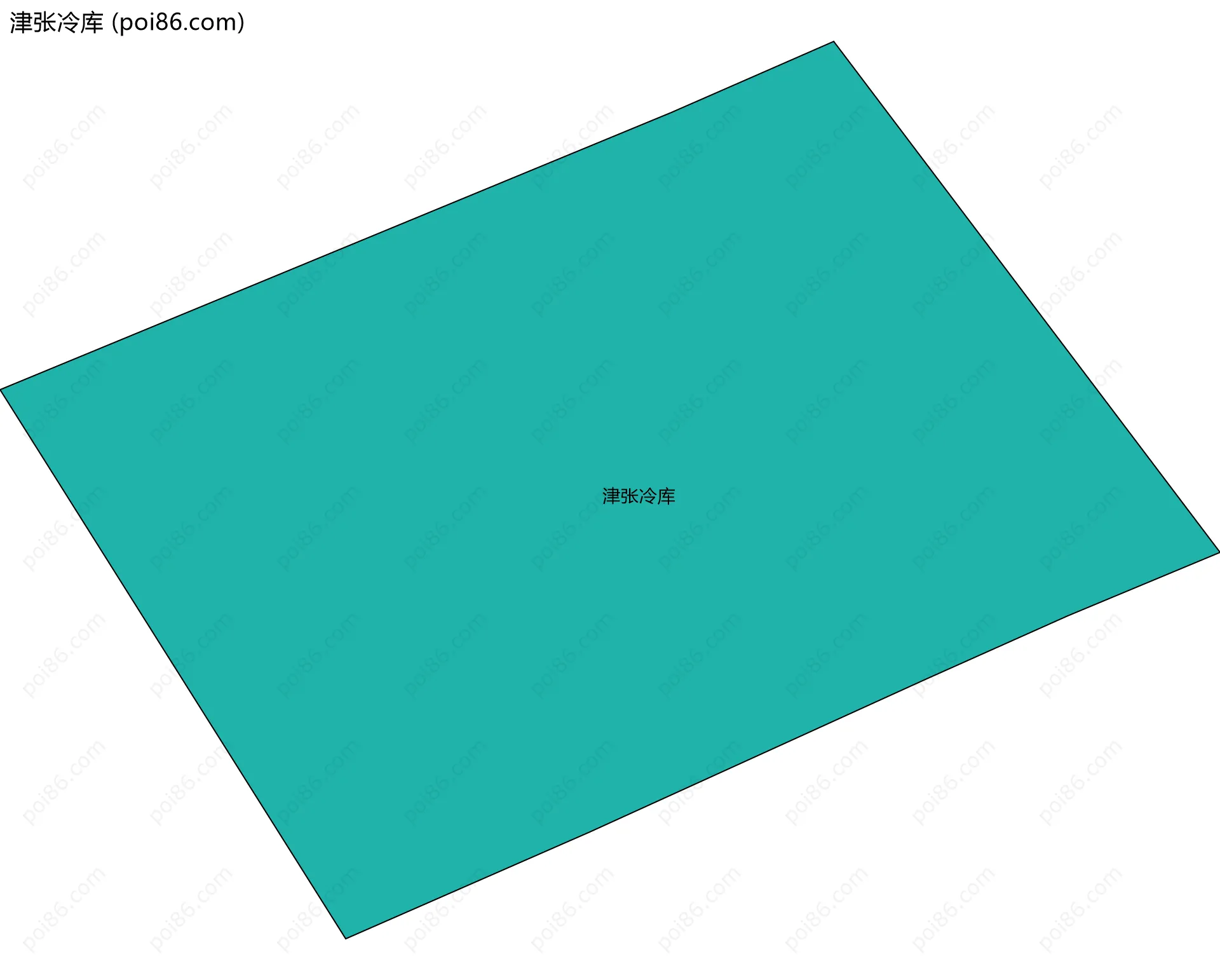 津张冷库边界地图