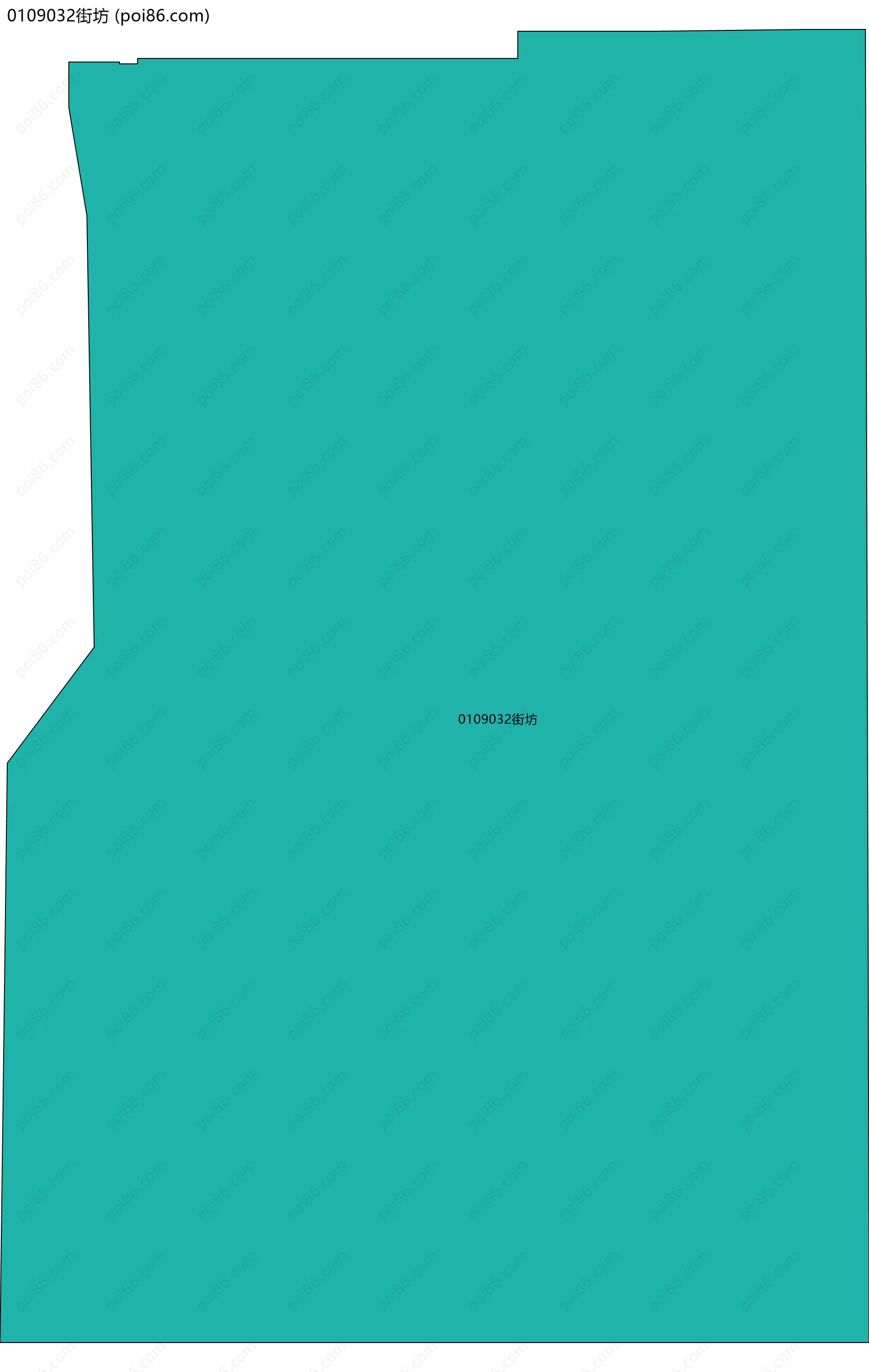 0109032街坊边界地图
