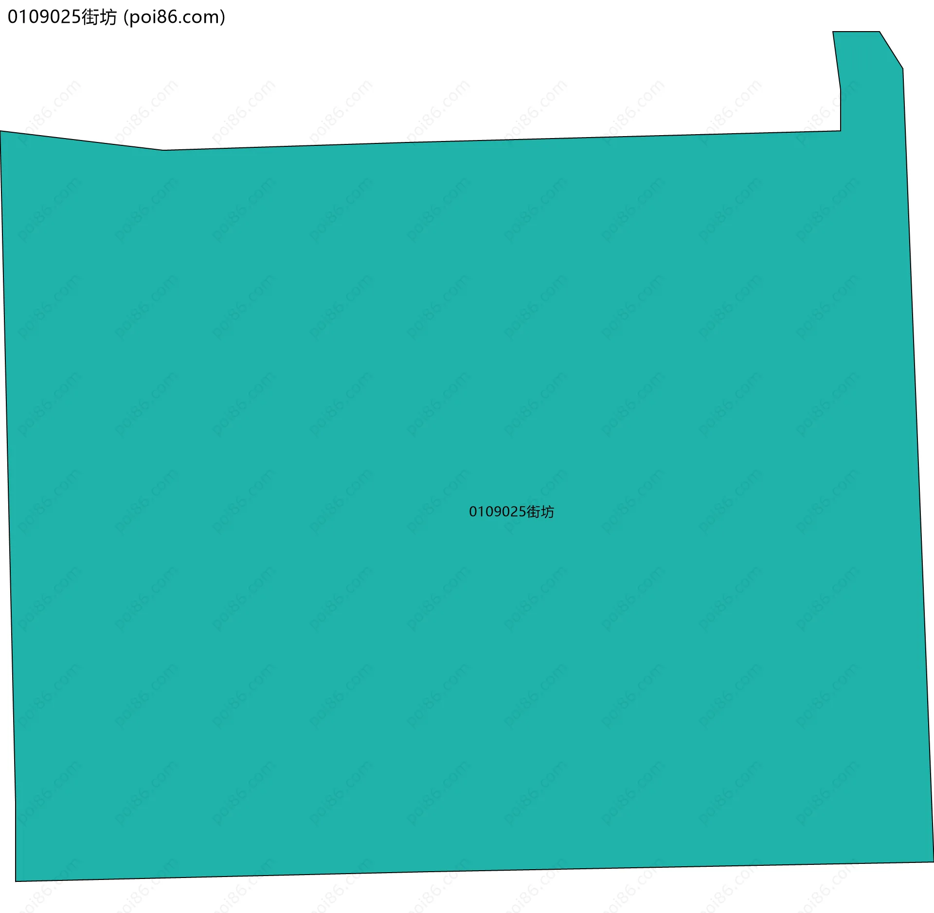0109025街坊边界地图