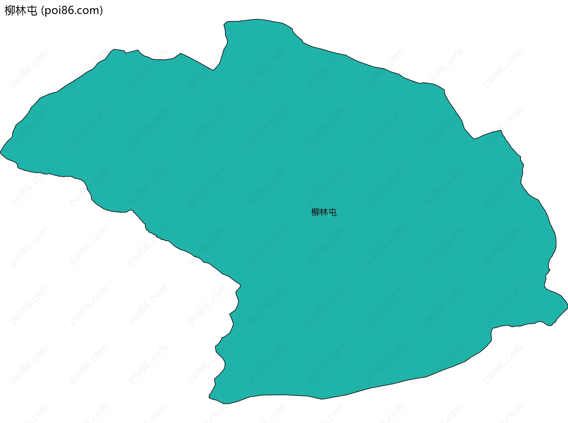 柳林屯边界地图