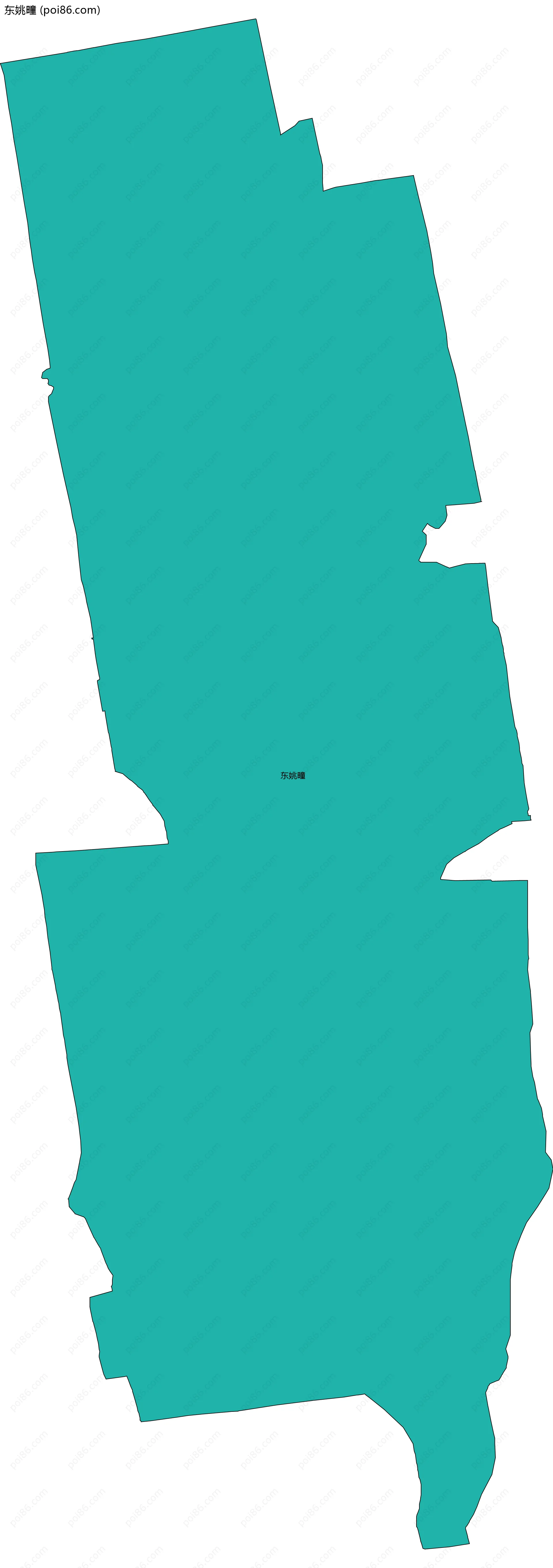 东姚疃边界地图