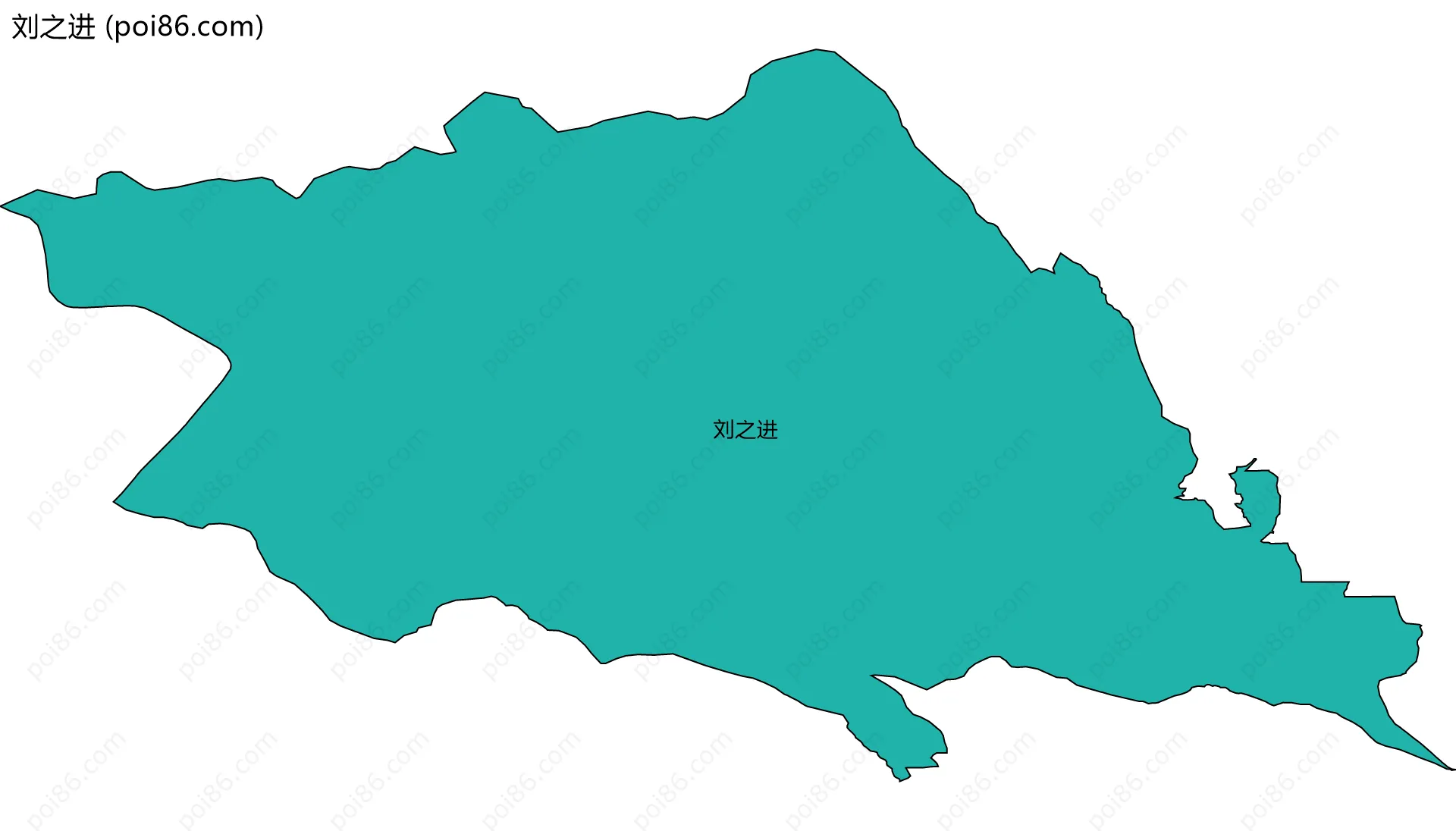 刘之进边界地图