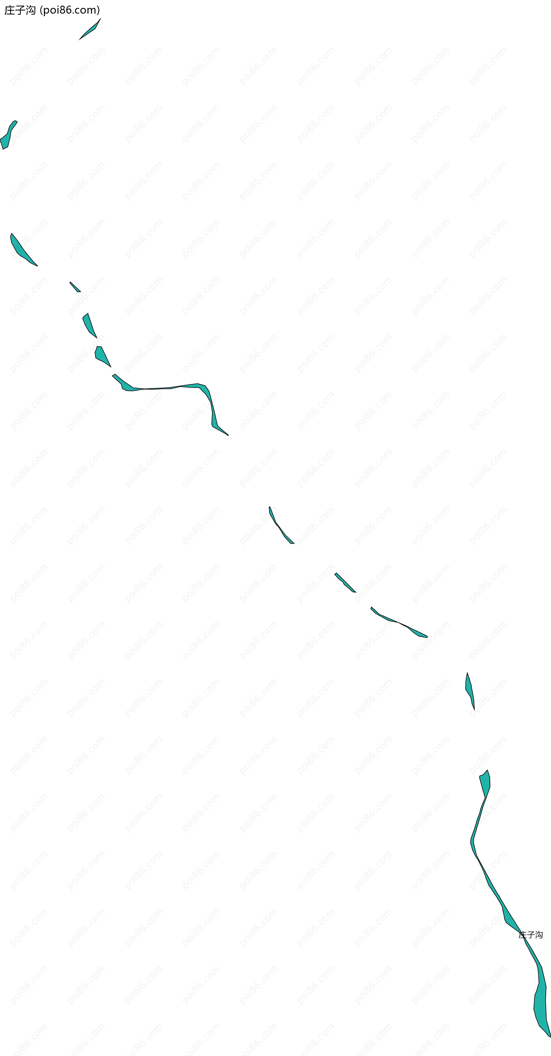 庄子沟边界地图