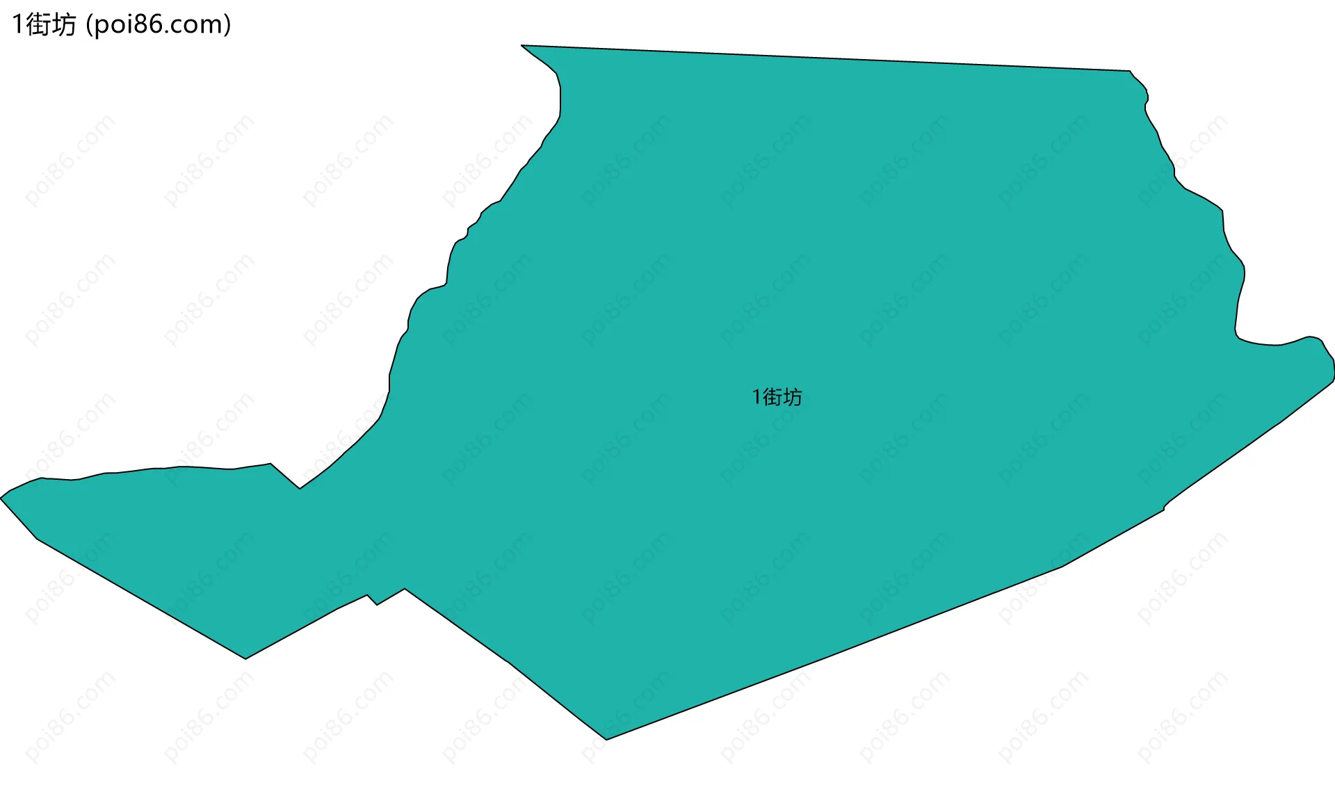 1街坊边界地图