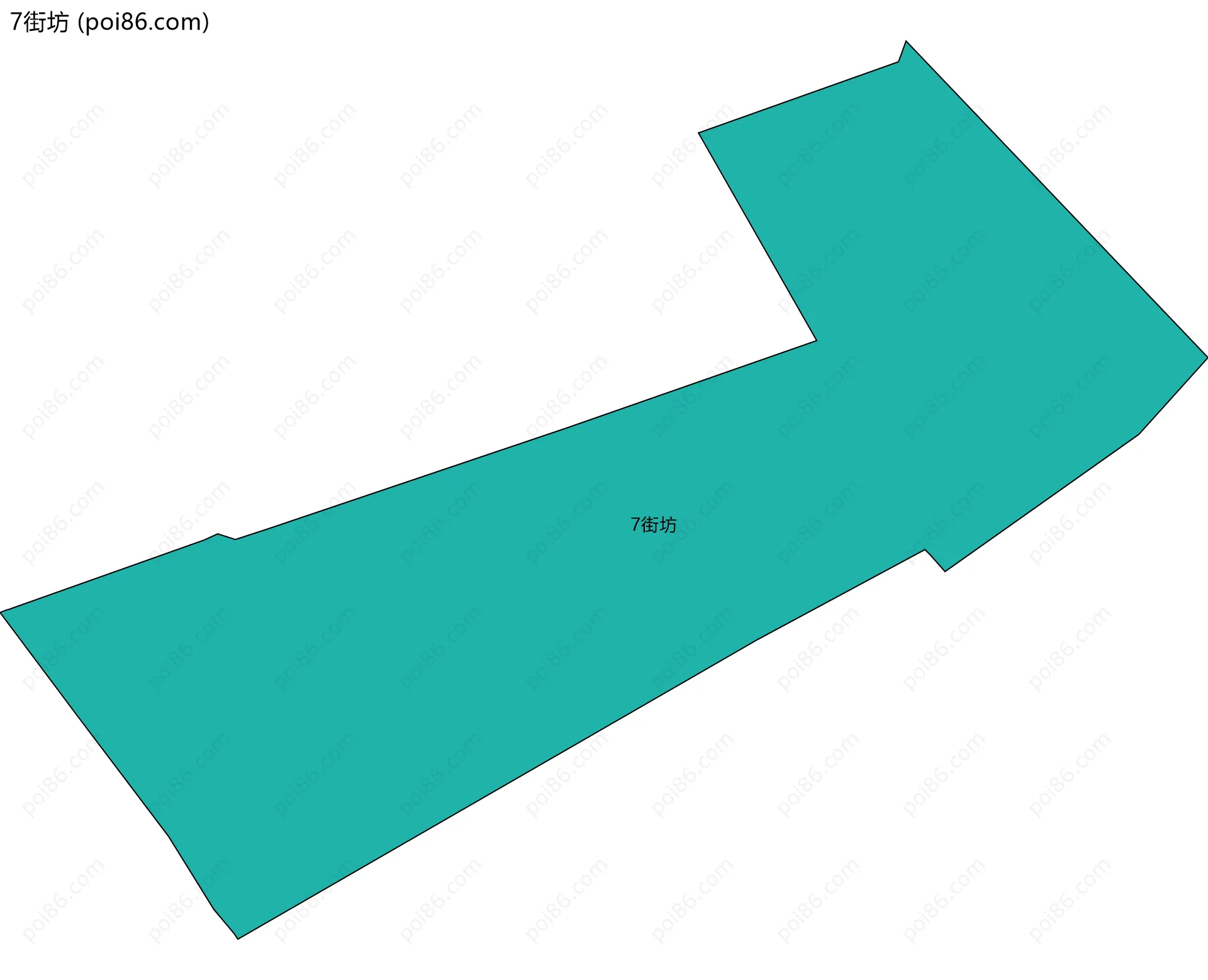 7街坊边界地图