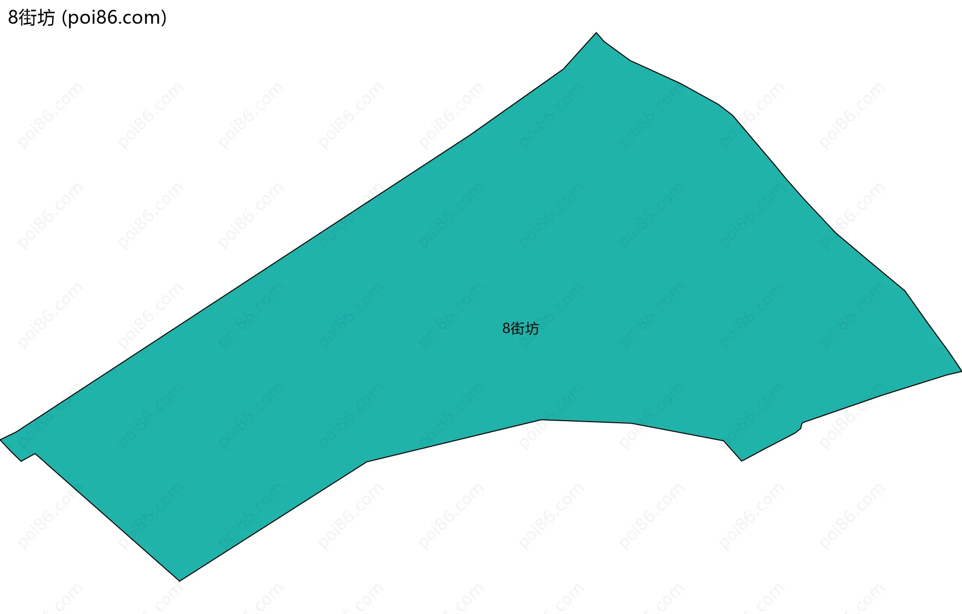 8街坊边界地图