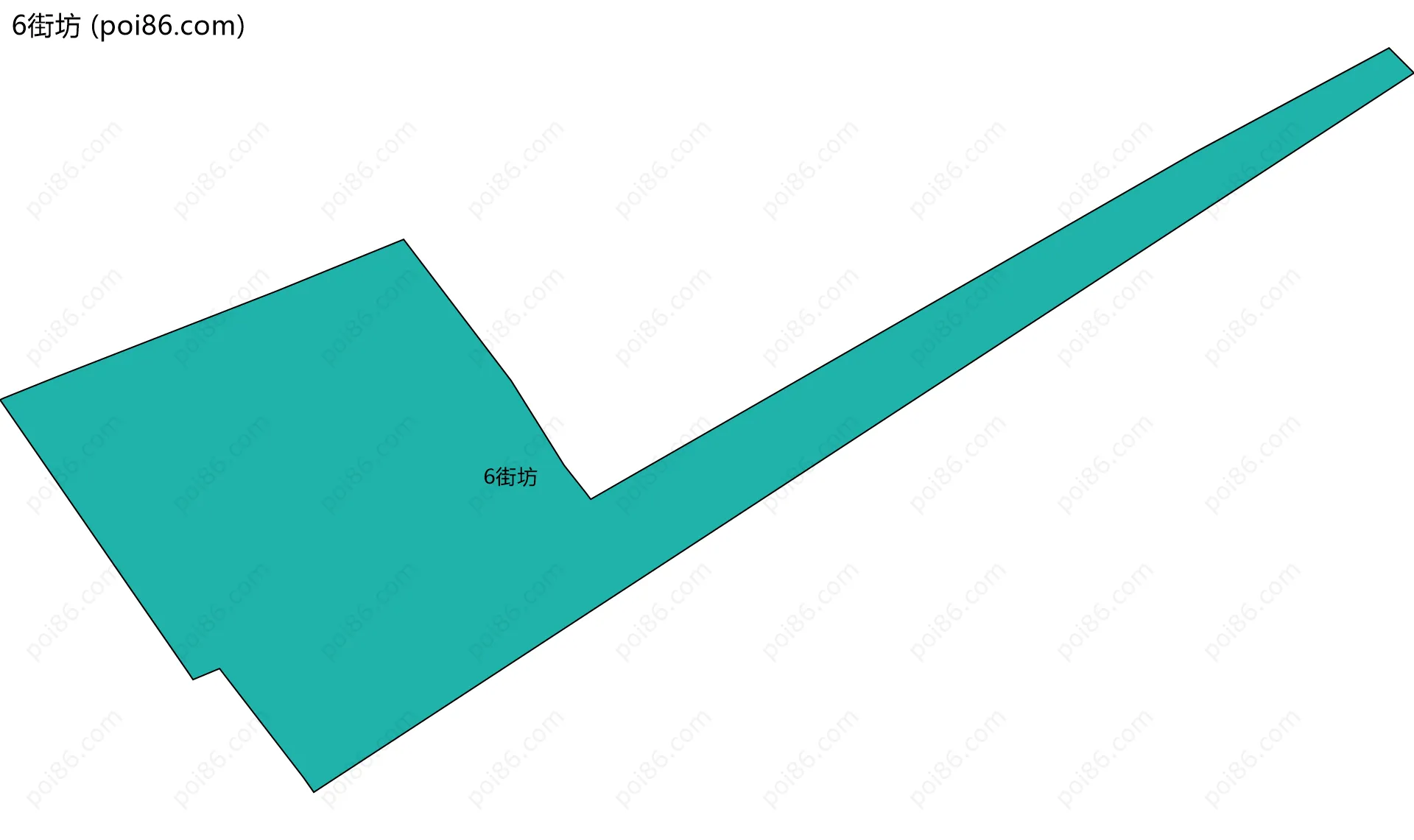 6街坊边界地图