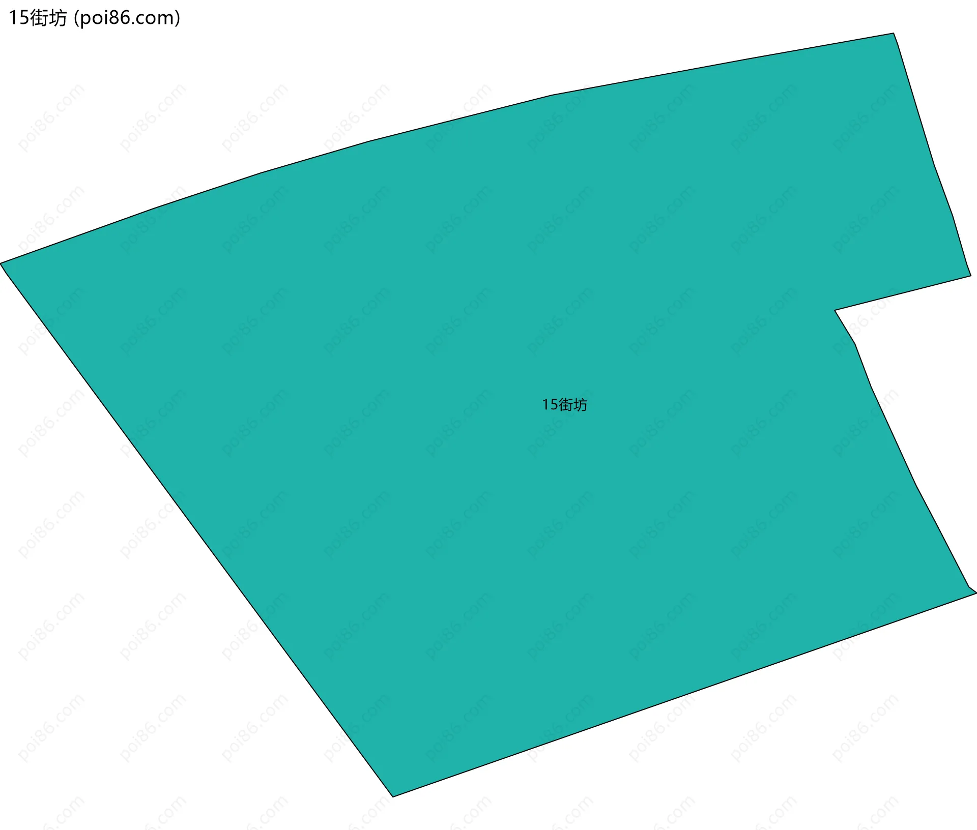 15街坊边界地图