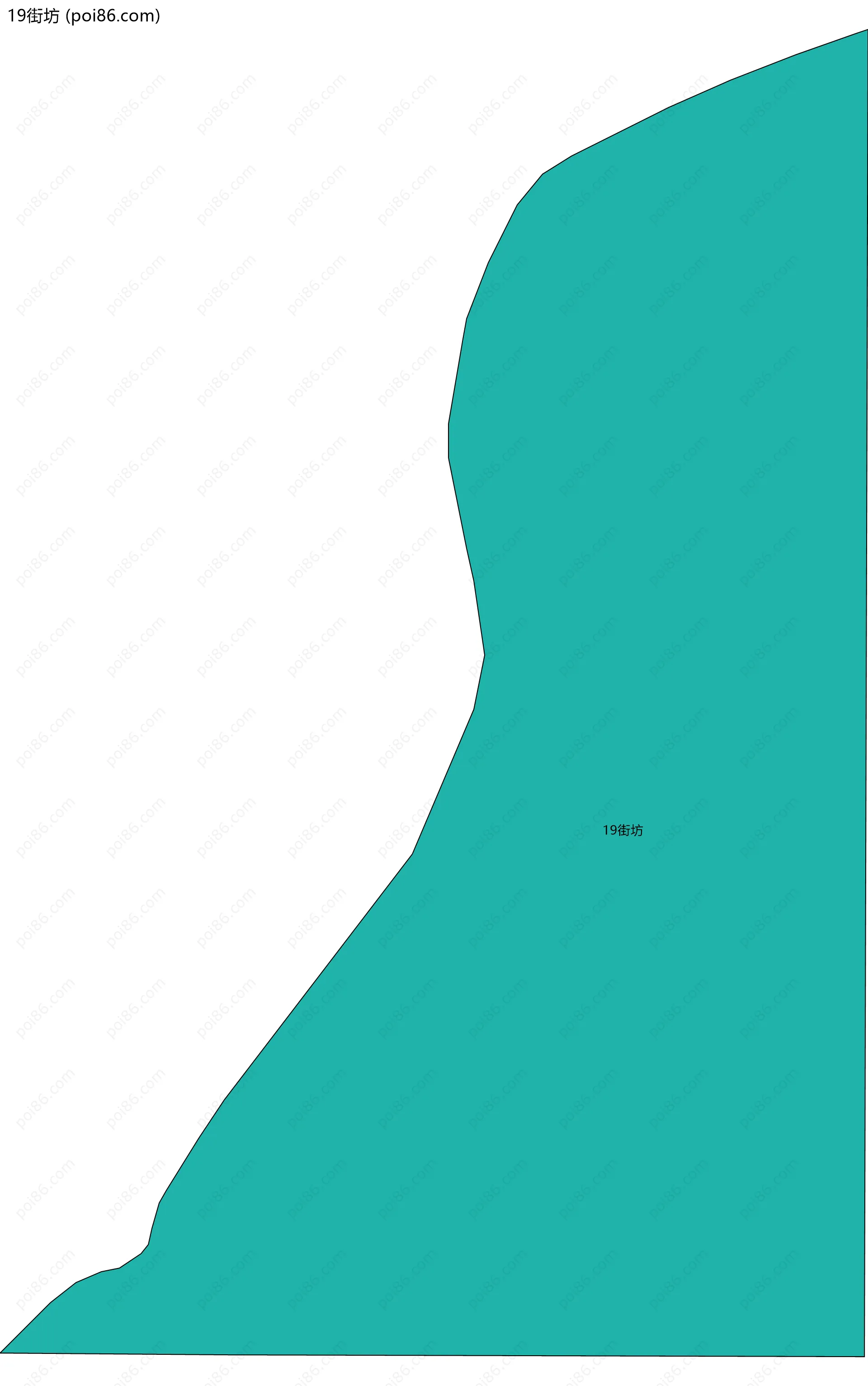 19街坊边界地图