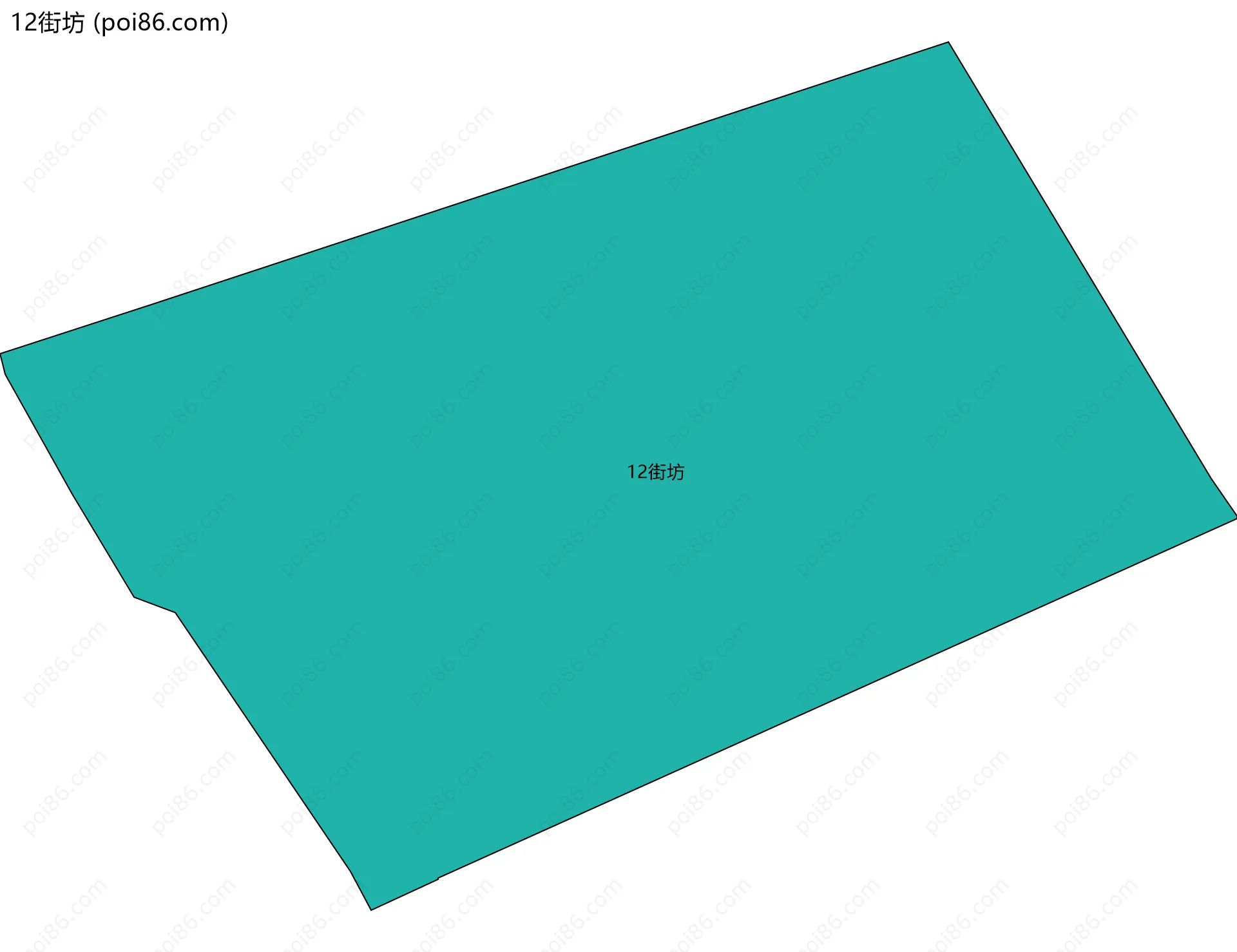 12街坊边界地图