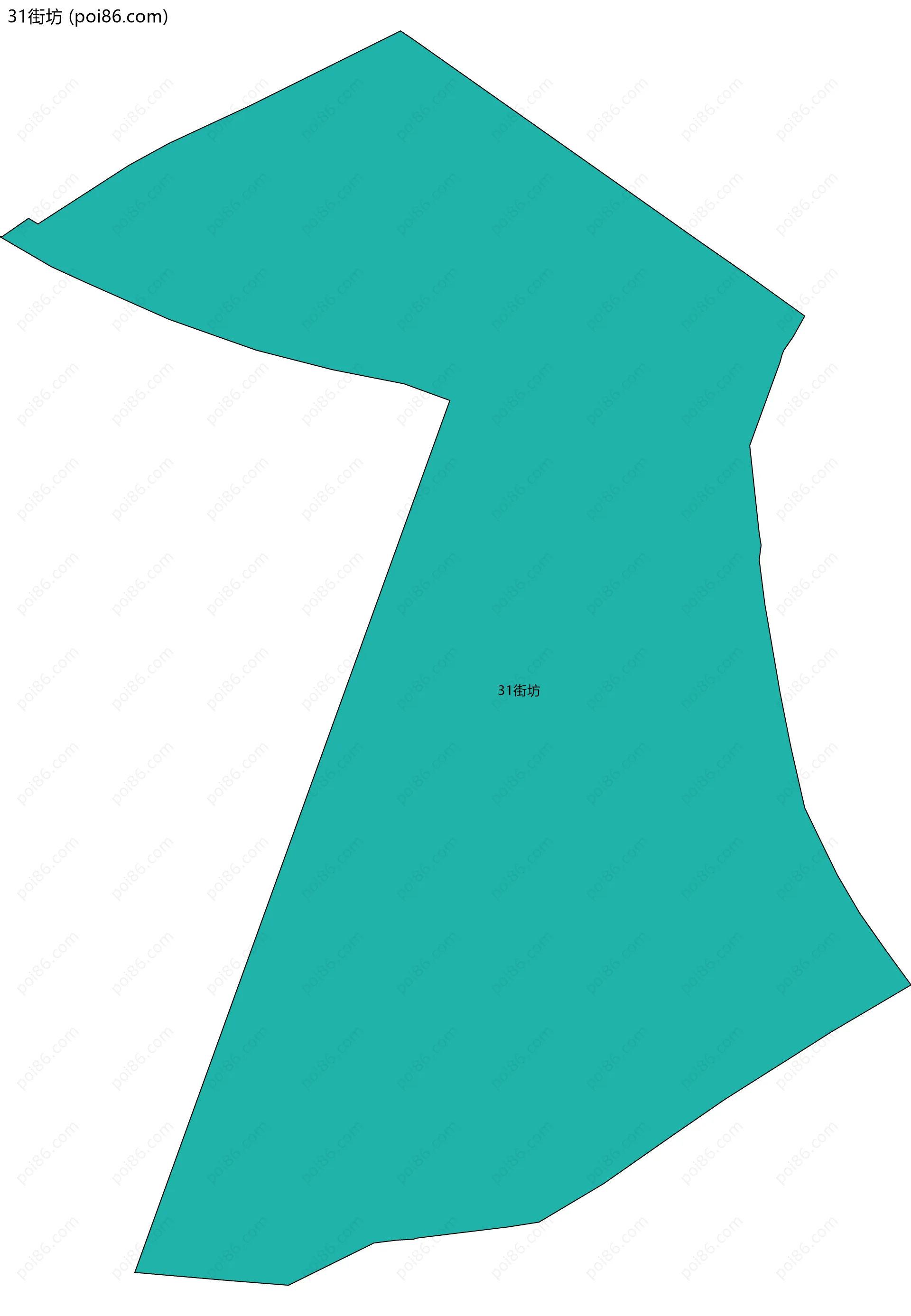31街坊边界地图