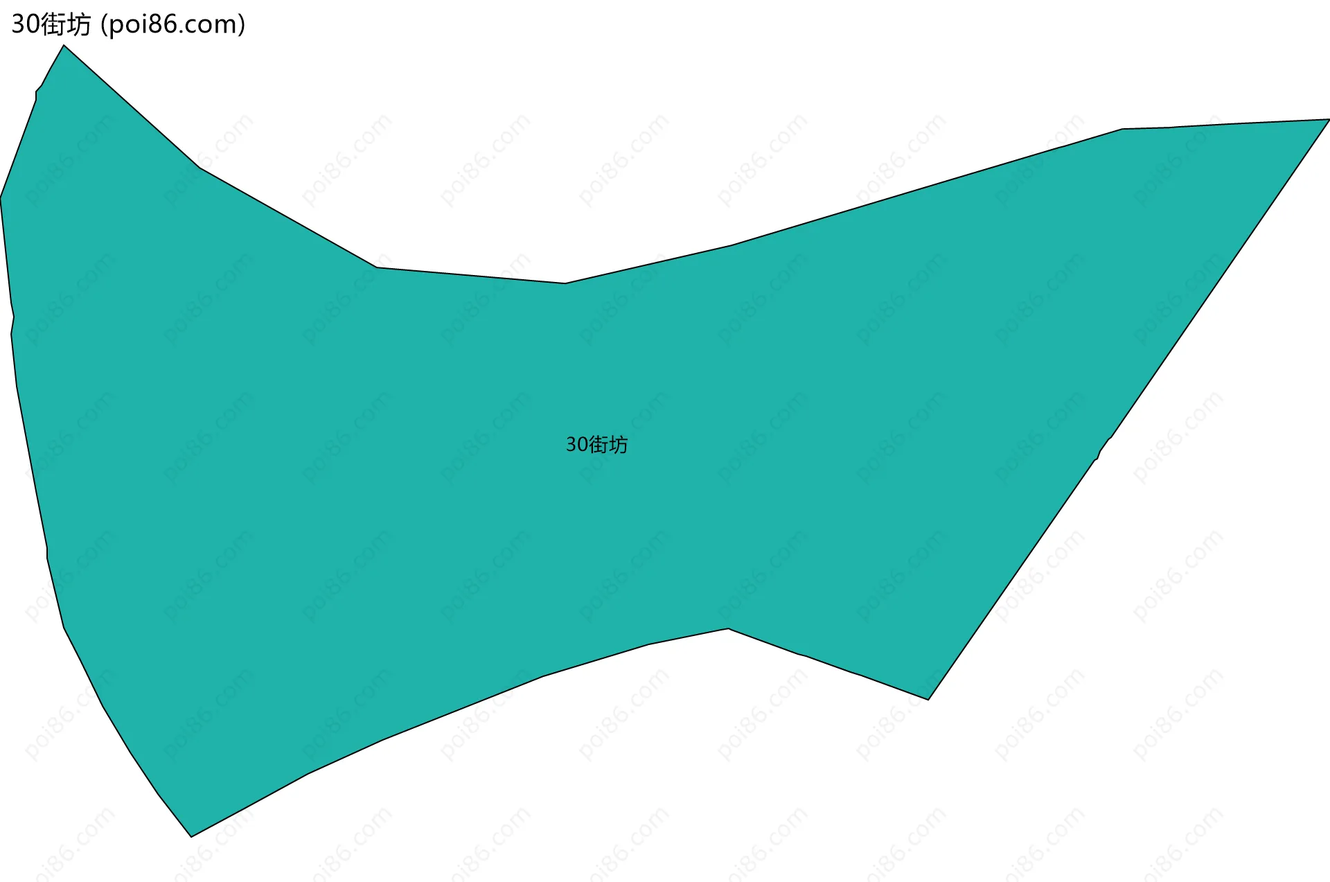 30街坊边界地图