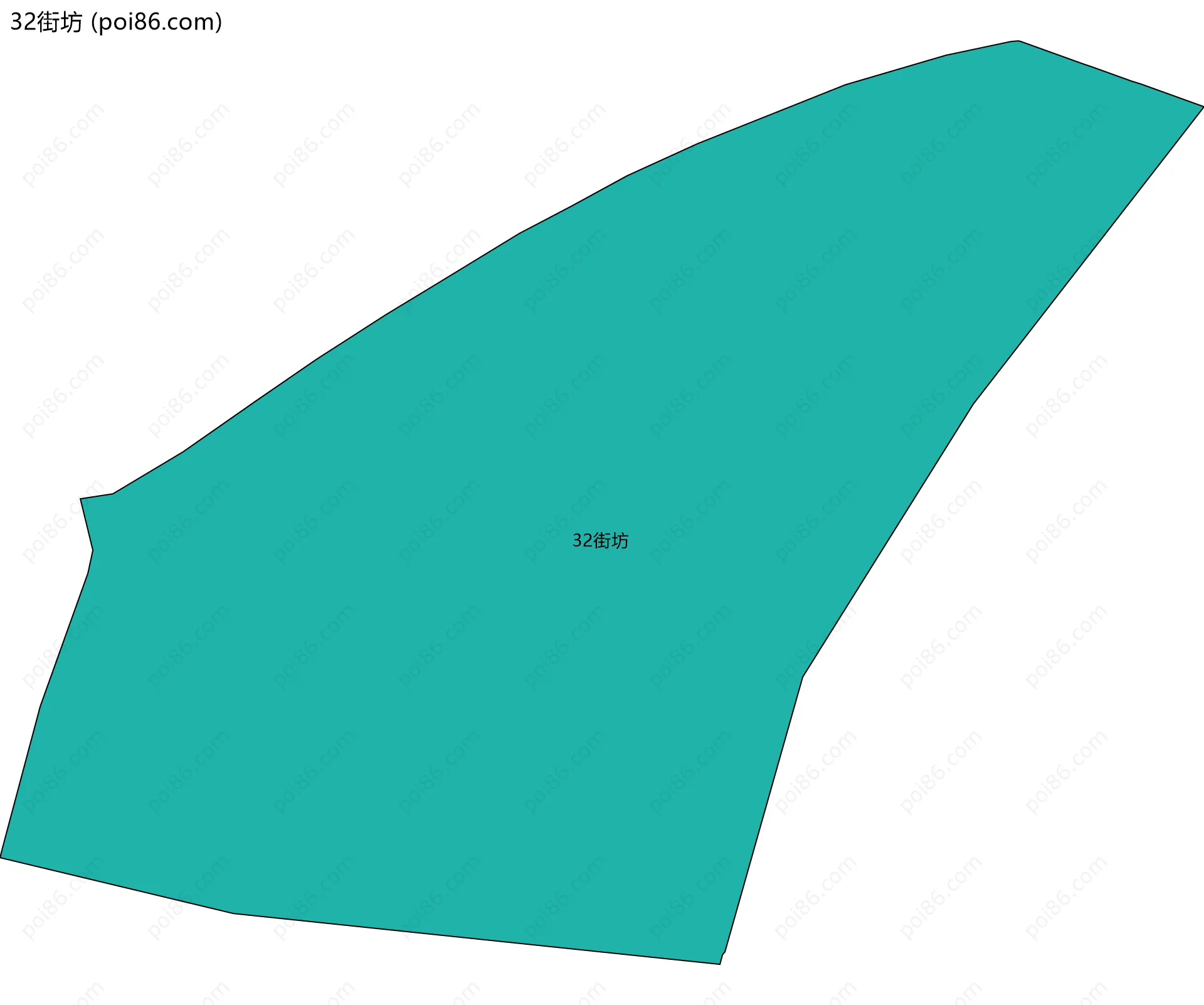 32街坊边界地图
