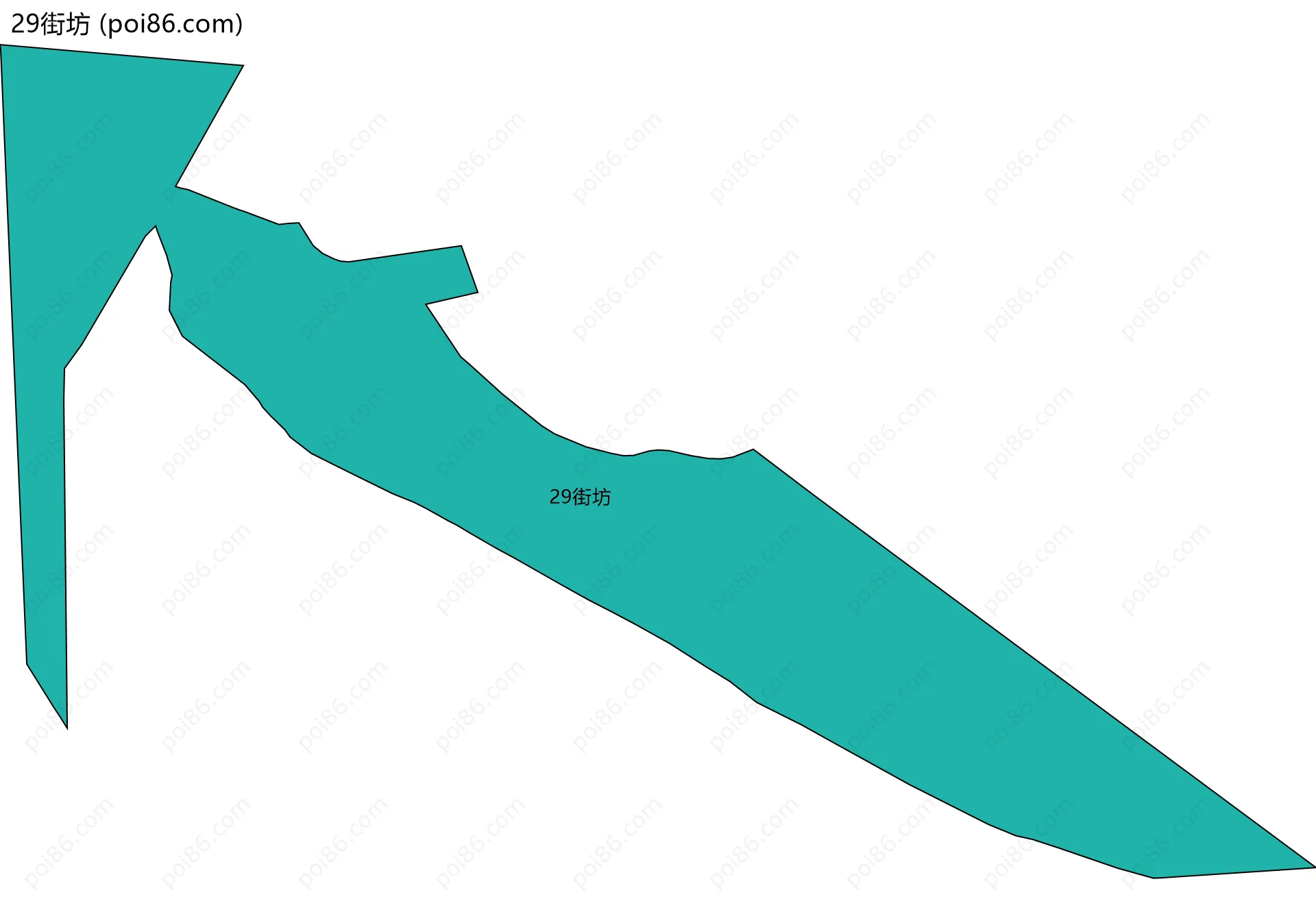 29街坊边界地图