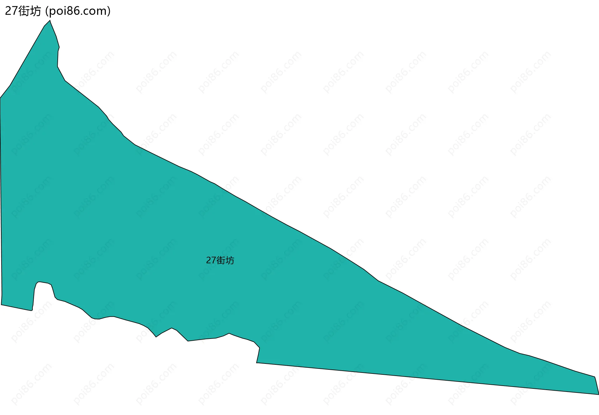 27街坊边界地图