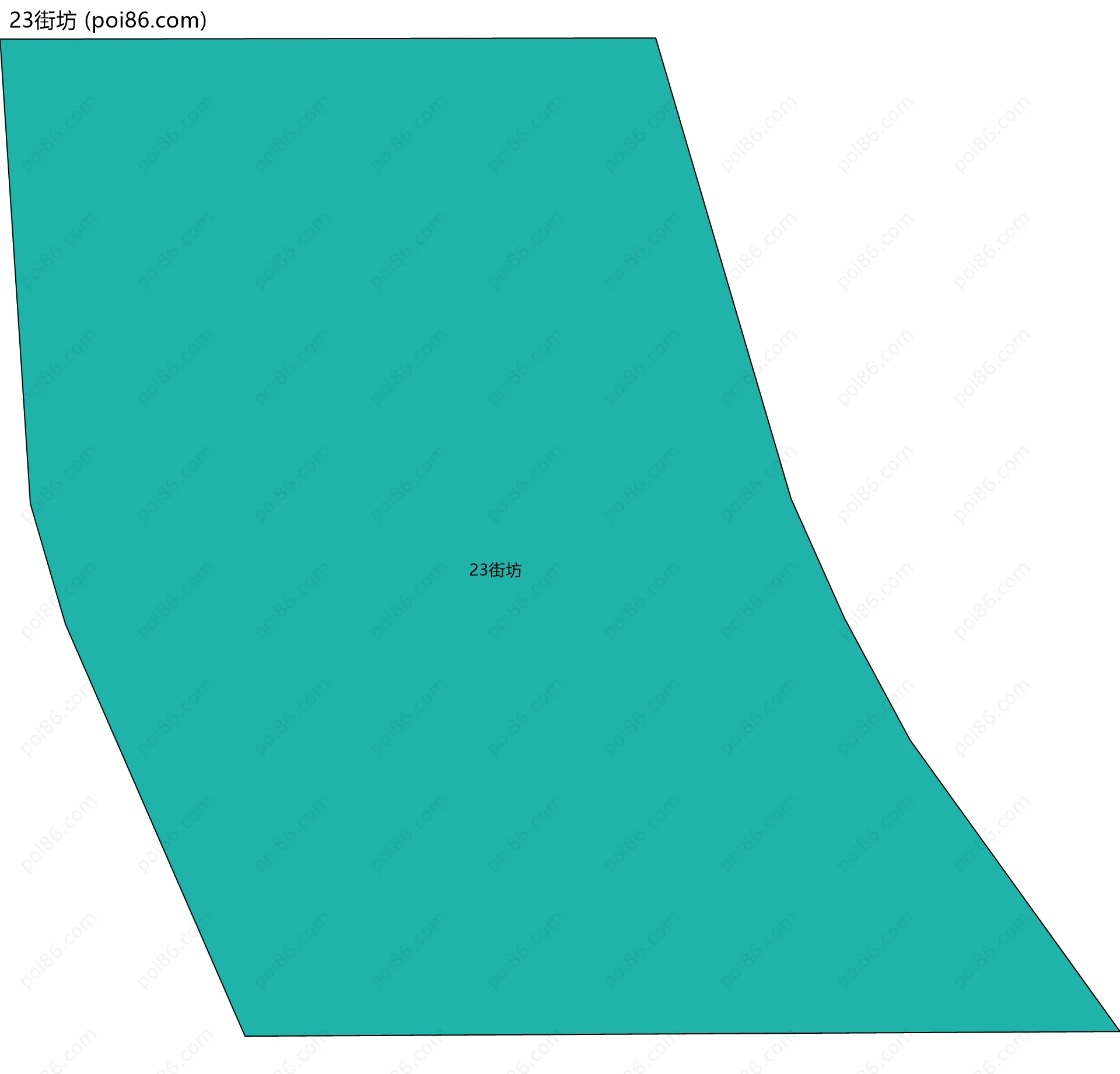 23街坊边界地图