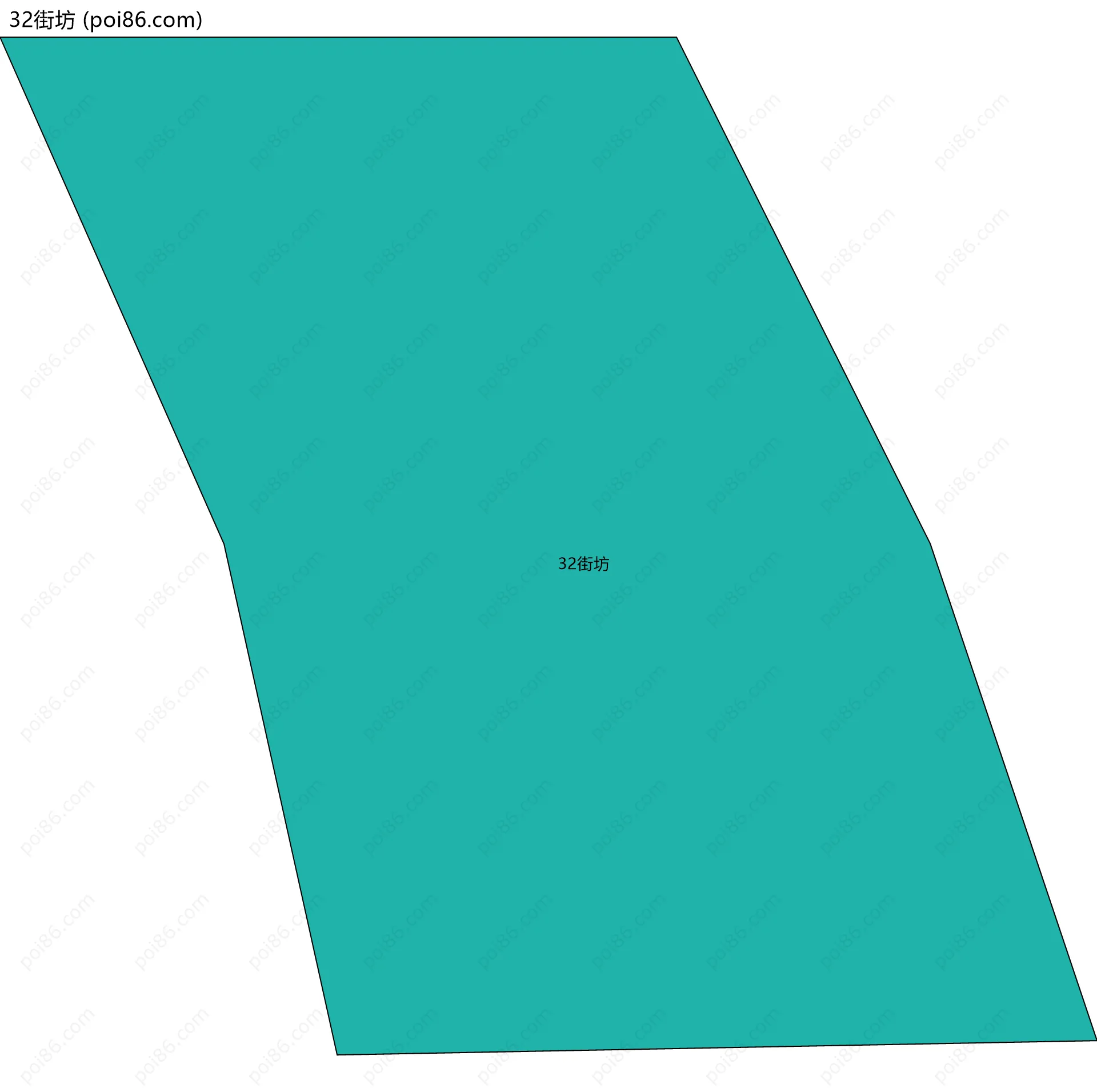 32街坊边界地图