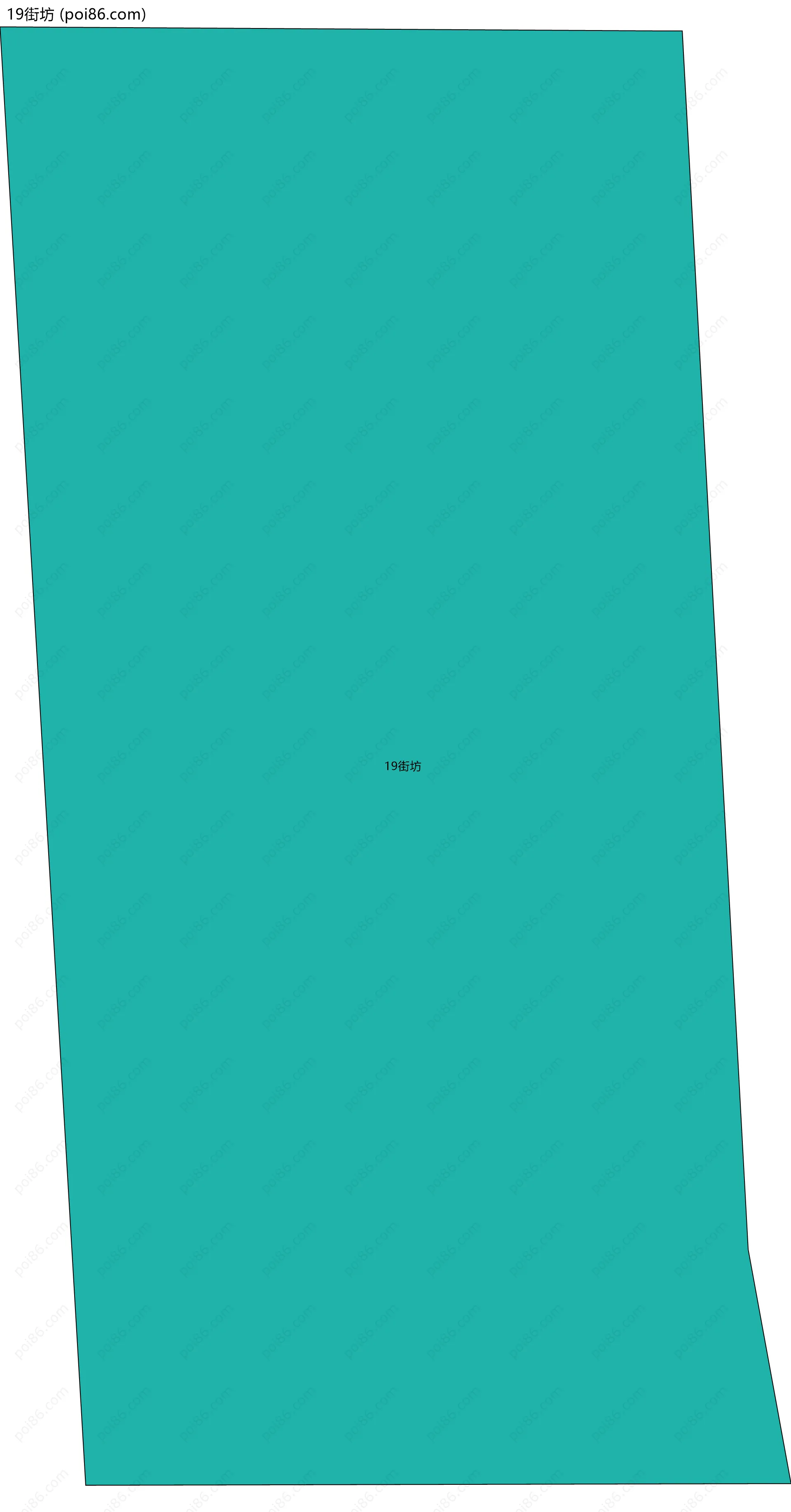 19街坊边界地图