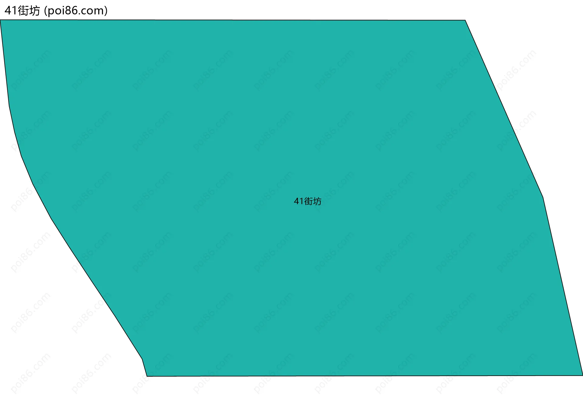 41街坊边界地图