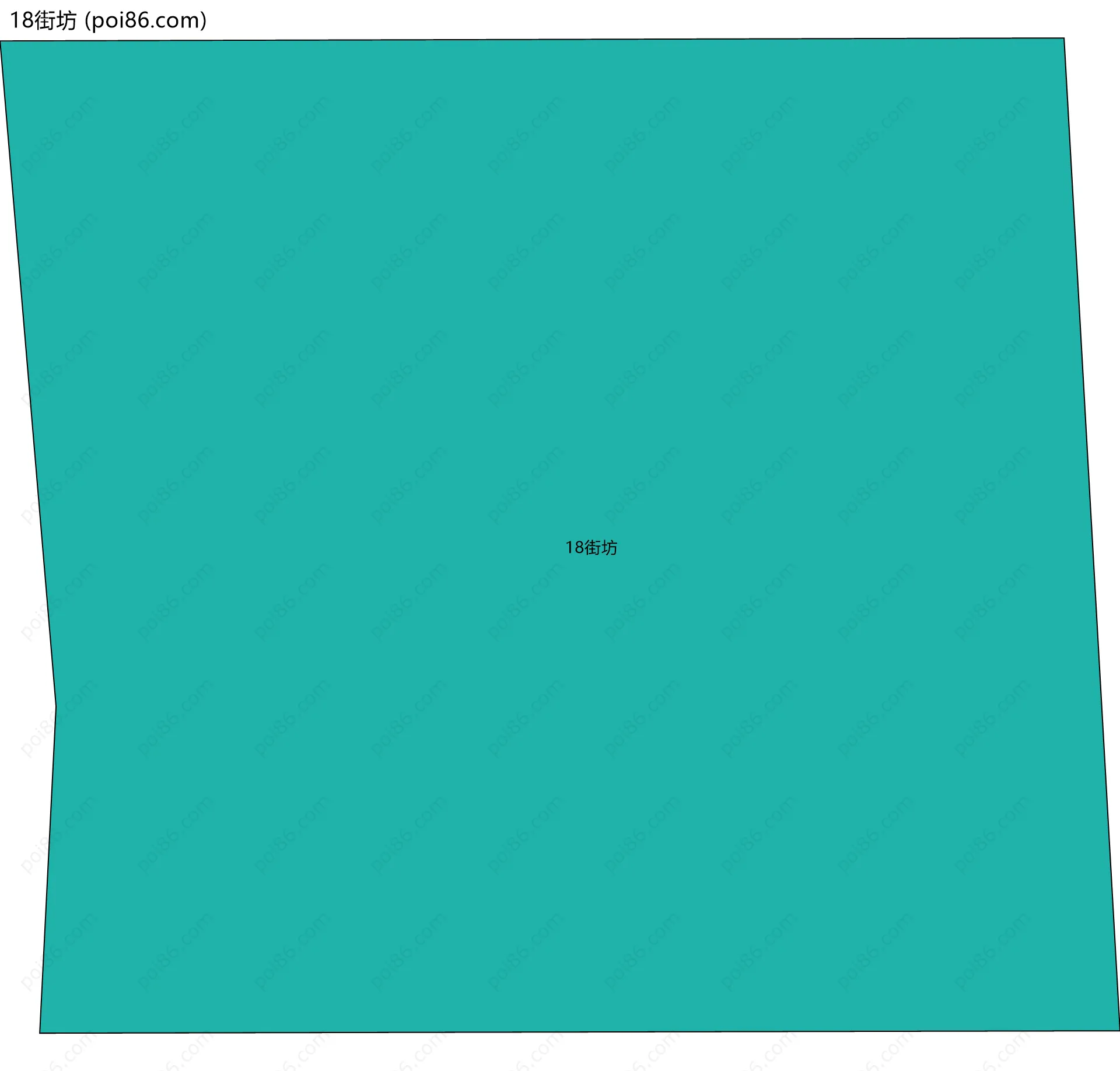 18街坊边界地图