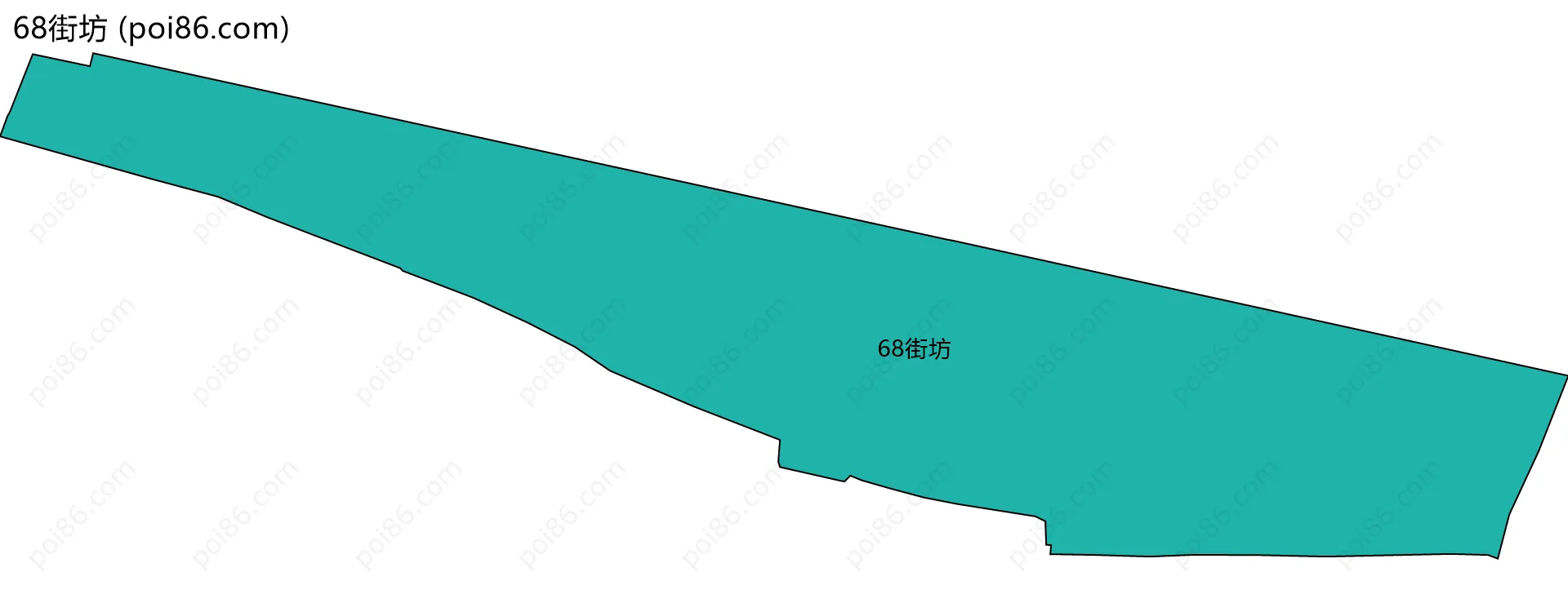 68街坊边界地图