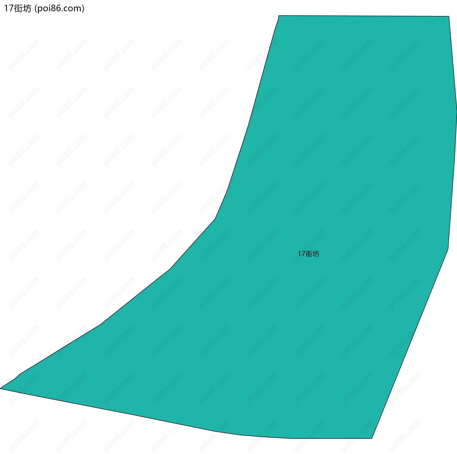 17街坊边界地图